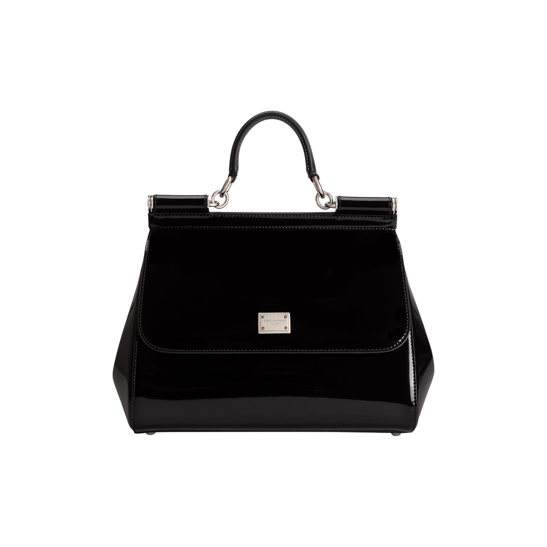 BB6002AI41380999 Dolce & Gabbana Large Sicily Handbag in Black