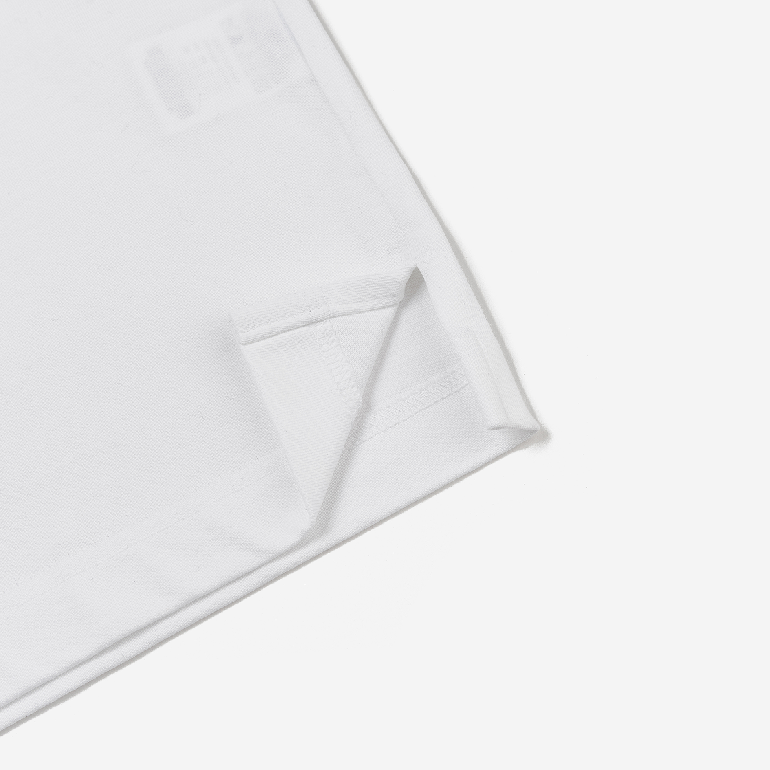 솔리드 옴므 블랙 워터 버터플라이 티셔츠 화이트 - 24SS(Solid Homme Black Water Butterfly T-Shirt White - 24SS) - 5