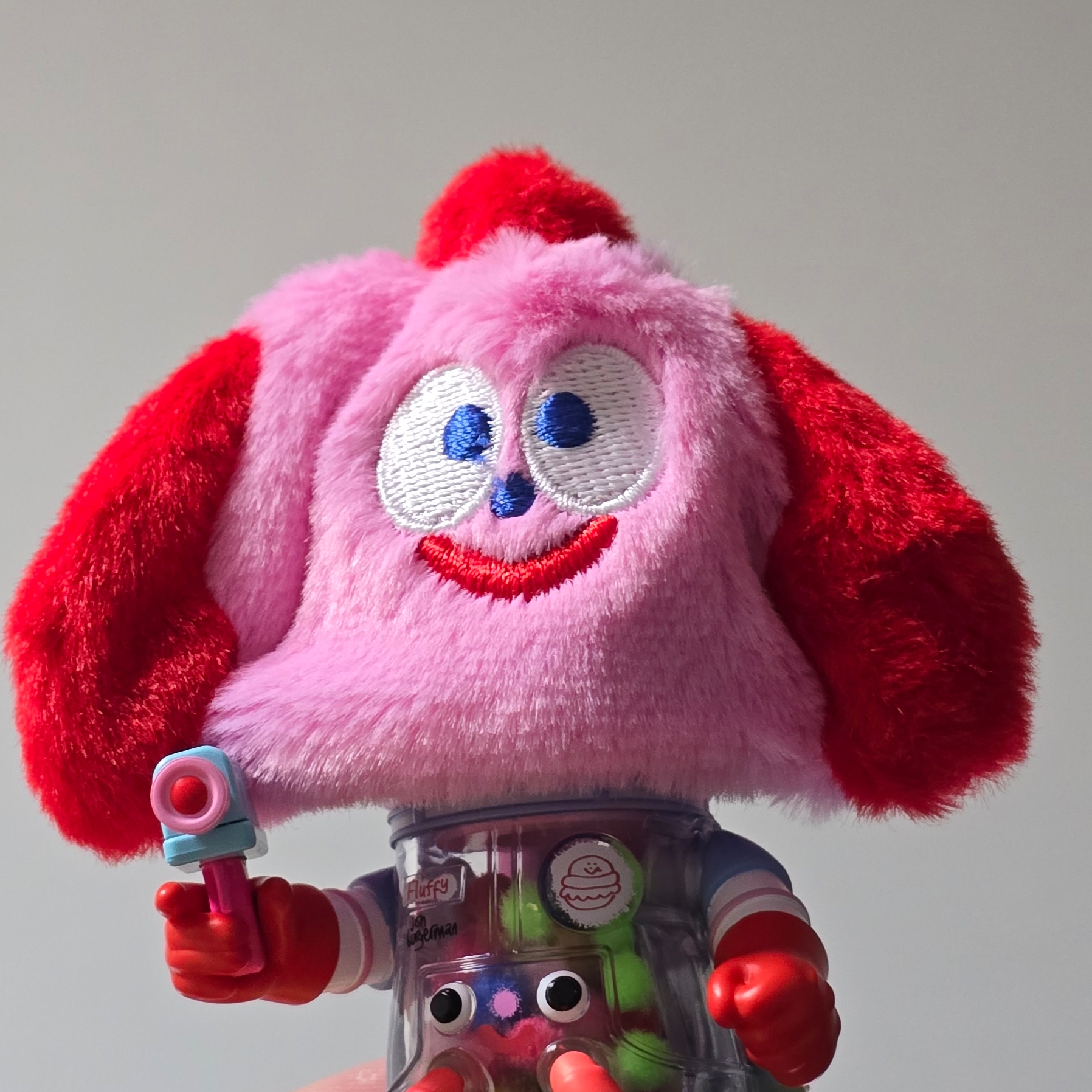 Pop Mart Mega Space Molly 100% Series4 Jon Burgerman (Opened Case) 착용 스타일