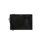 Tom Ford Flat Leather Clutch Black