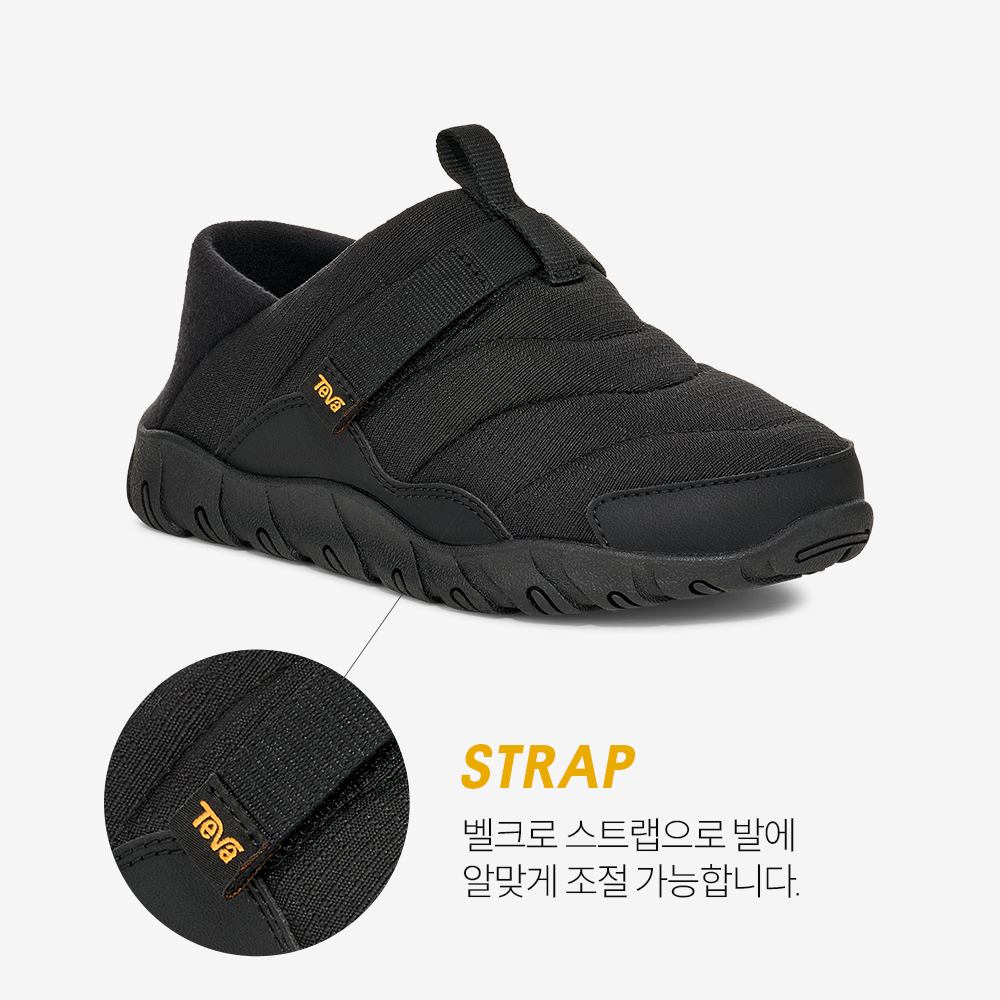 테바 키즈 리엠버 캠프 BLK(TEVA Kids ReEmber Camp BLK) - 3