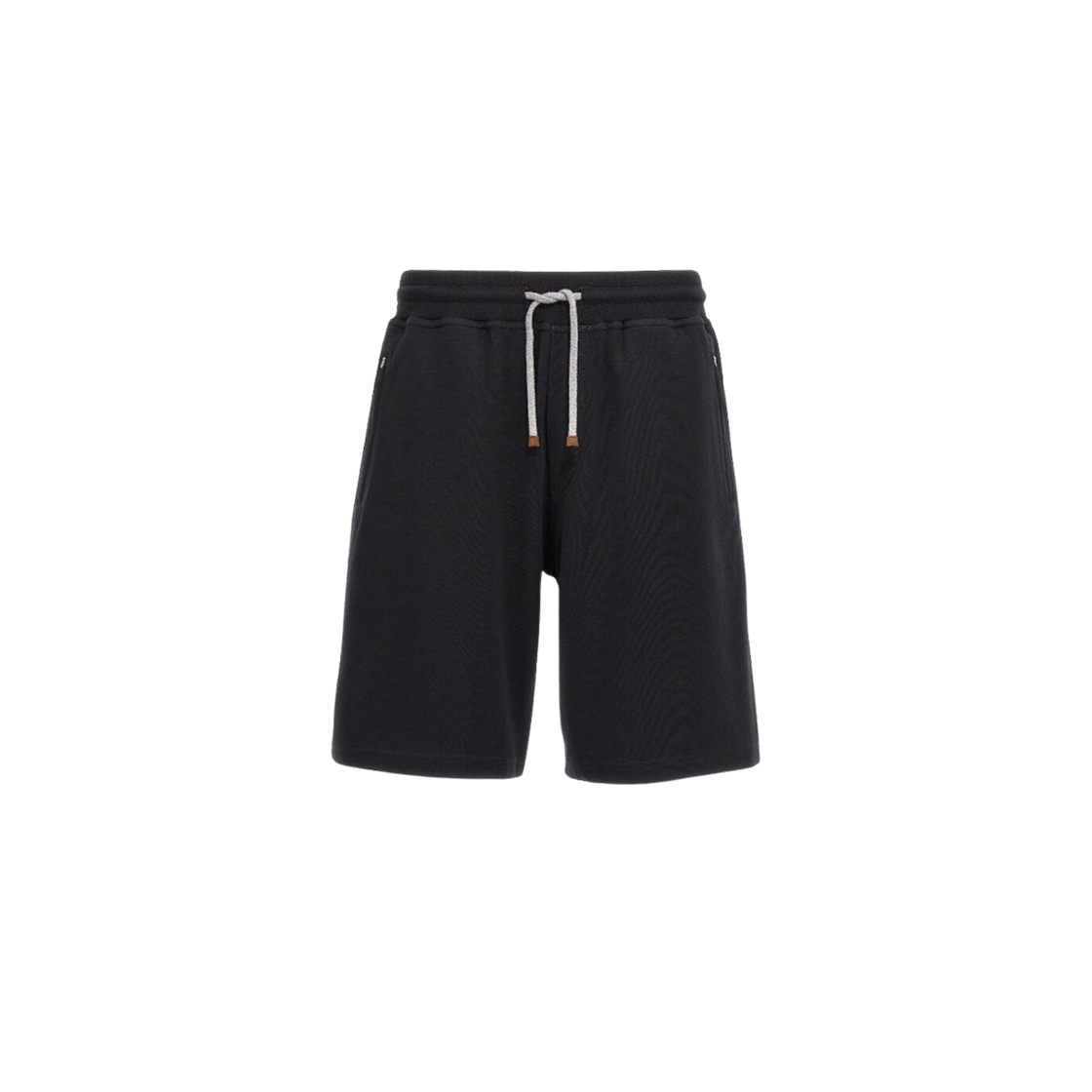 M0T353242G-C101 Brunello Cucinelli Cotton Blend Shorts Black
