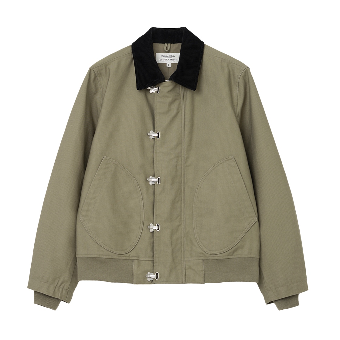 UB2578JP002MOL Uniform Bridge Deck Jacket Olive