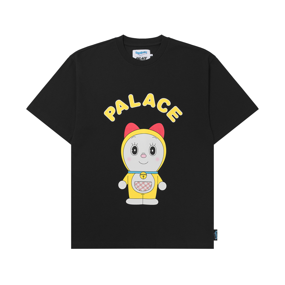 팔라스 x 도라에몽 티셔츠 블랙 - 25FW(Palace x Doraemon T-Shirt Black - 25FW)