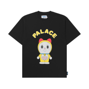 Palace x Doraemon T-Shirt Black - 25FW