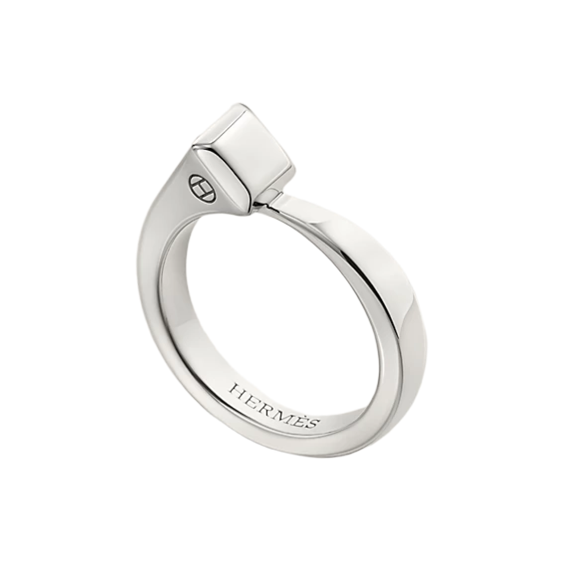 에르메스 스몰 끌루 드 포지 링 스털링 실버(Hermes Small Clou De Forge Ring Sterling Silver) - 1