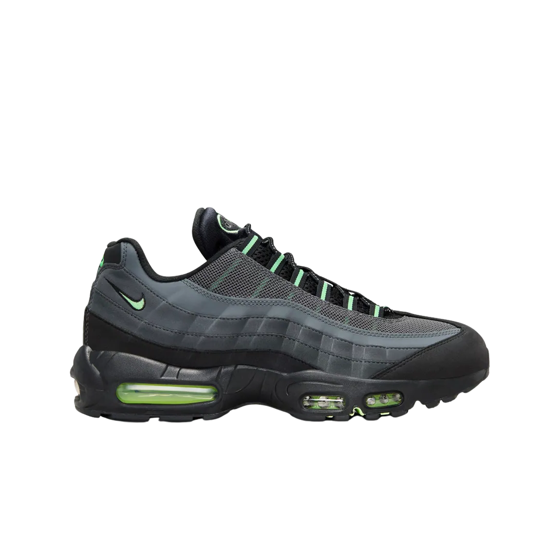 HM0622-001 Nike Air Max 95 Black Vapor Green