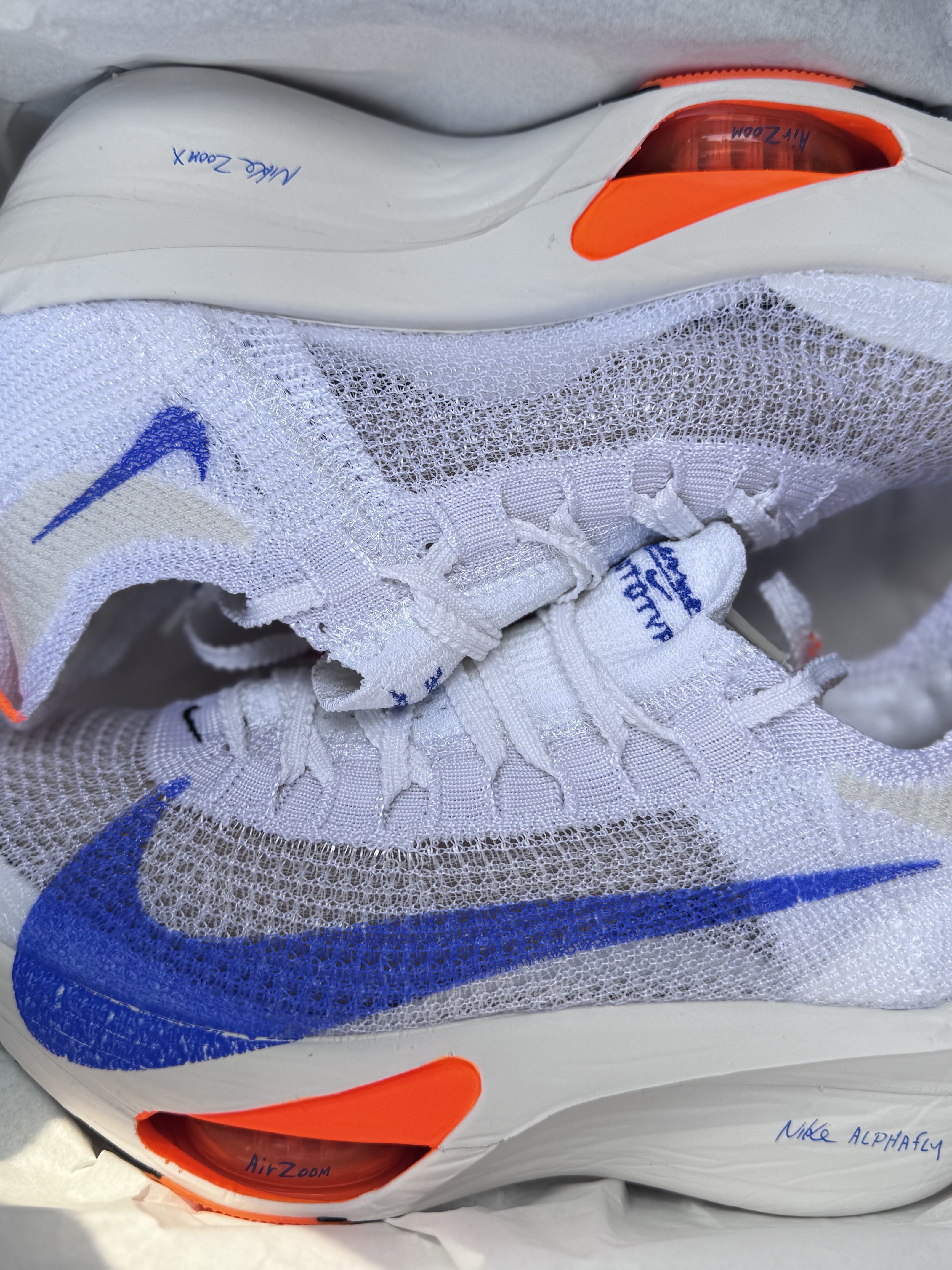 Nike Air Zoom Alphafly Next% 3 Blueprint 착용 스타일 - 2
