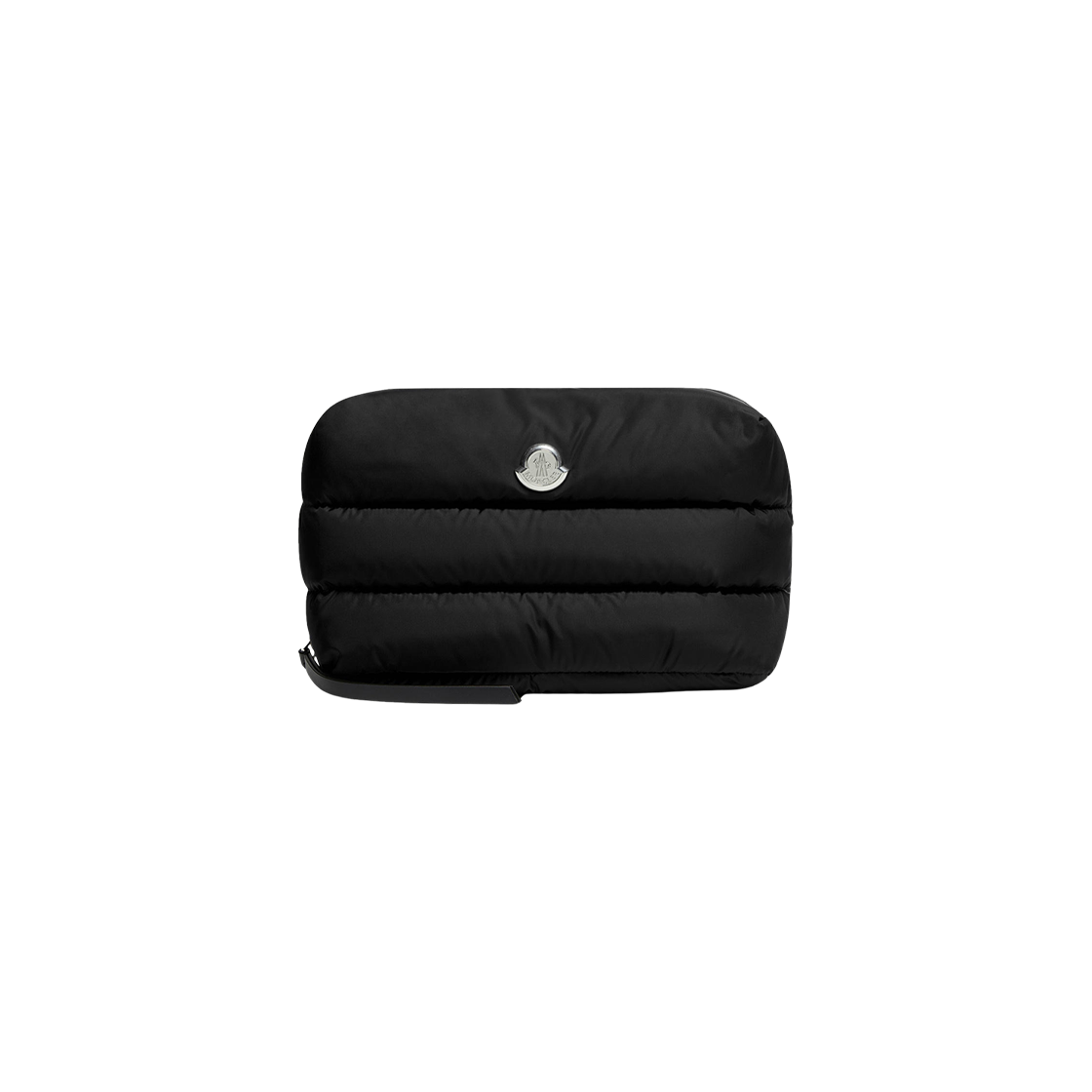 (W) 몽클레르 카라독 퀼티드 뷰티 케이스 블랙 - 25FW((W) Moncler Caradoc Quilted Beauty Case Black - 25FW)