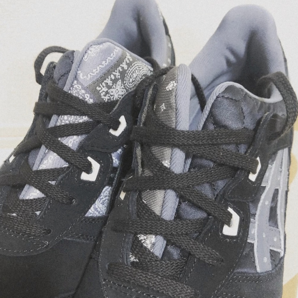 Asics Gel-Lyte III OG Black Cream 착용 스타일