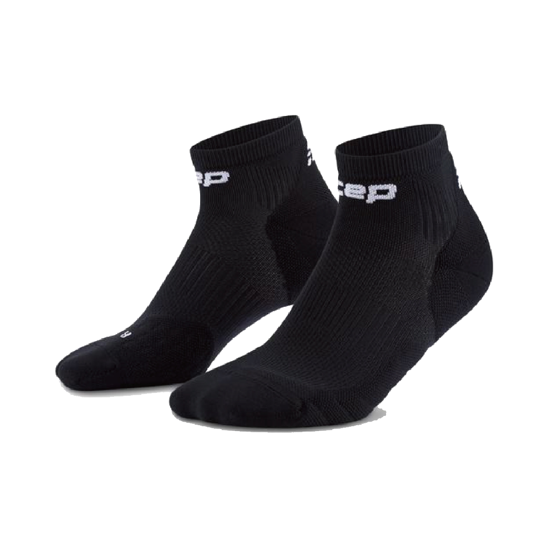 WP7A5R2 CEP Core Run Low Cut Socks V5 Black Women