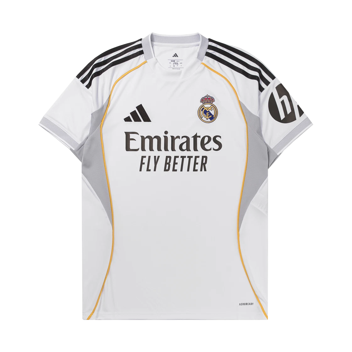 Adidas Adidas Real Madrid 2025/26 Home Jersey White - KR Sizing (Non Marking Ver.) · XS