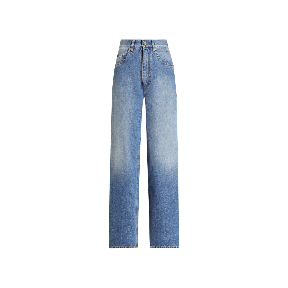 FTDDHDG8NV6S9001 (W) Dolce & Gabbana 5 Pocket Denim Pants Multicolor