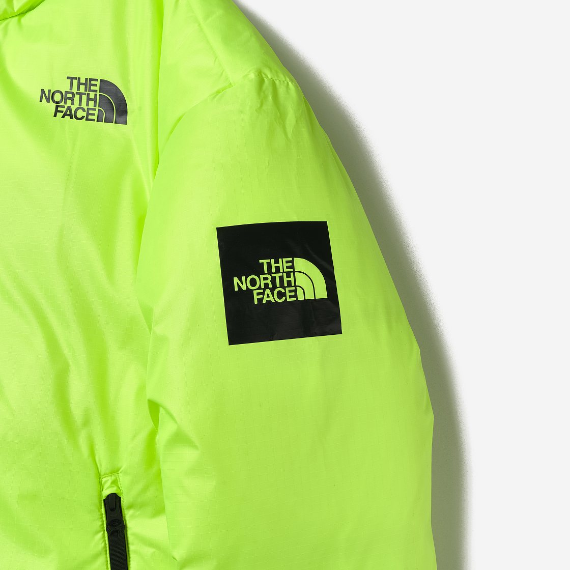 노스페이스 화이트 라벨 글로시 다운 자켓 라임(The North Face White Label Glossy Down Jacket Lime) - 5
