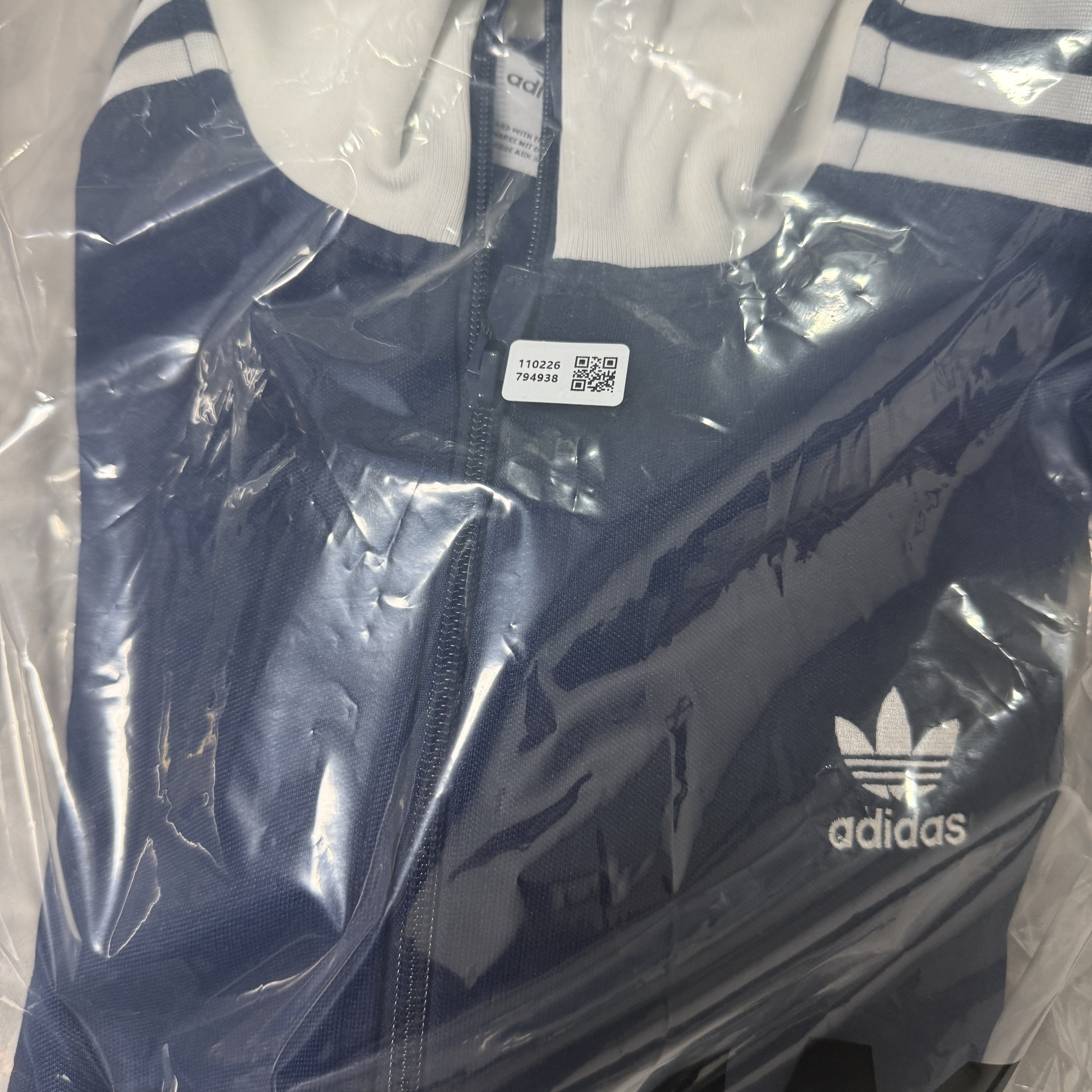 Adidas Adicolor Classic Beckenbauer Track Top Night Indigo - KR Sizing 착용 스타일