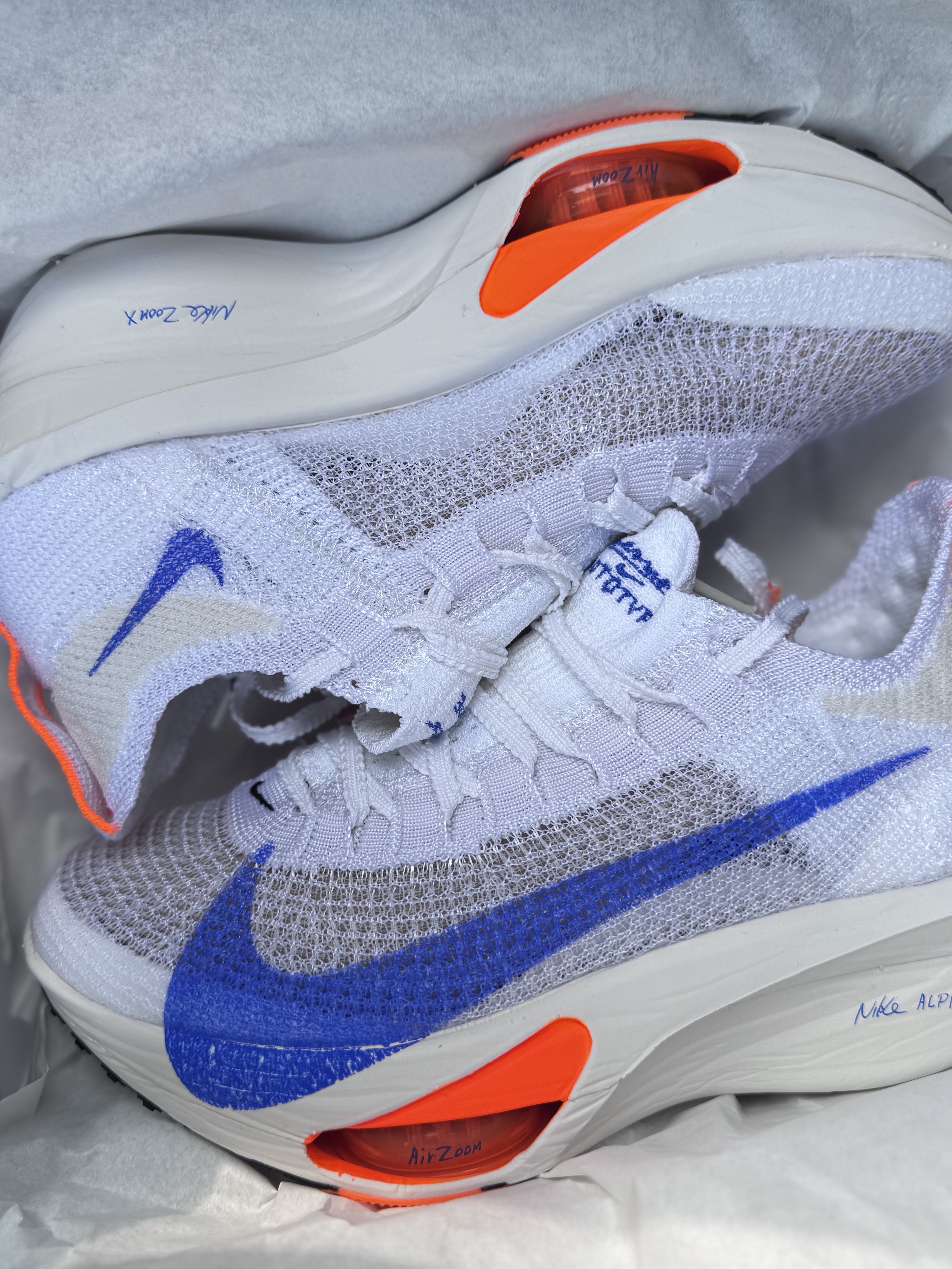 Nike Air Zoom Alphafly Next% 3 Blueprint 착용 스타일 - 3