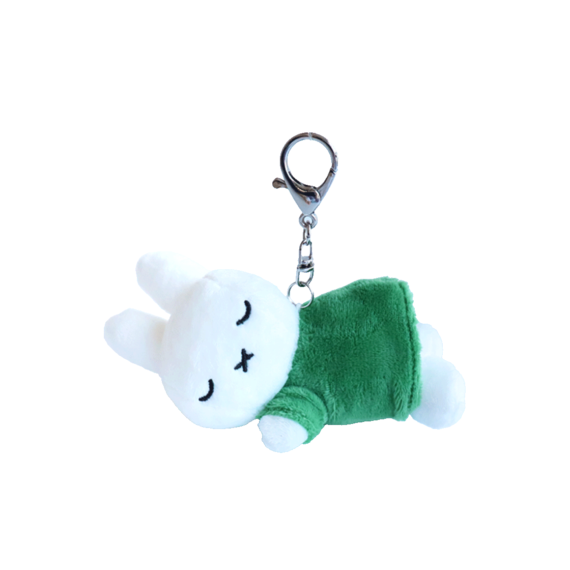 매니어리틀 잠자는 미피 키링 그린 댄(Many a Little MIFFY keychain sleeping dan green) - 1