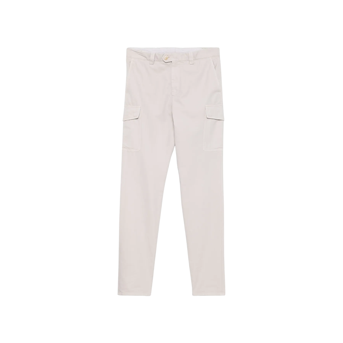 M252DE1890-C6008 Brunello Cucinelli Cotton Pants with Cargo Pockets Light Beige