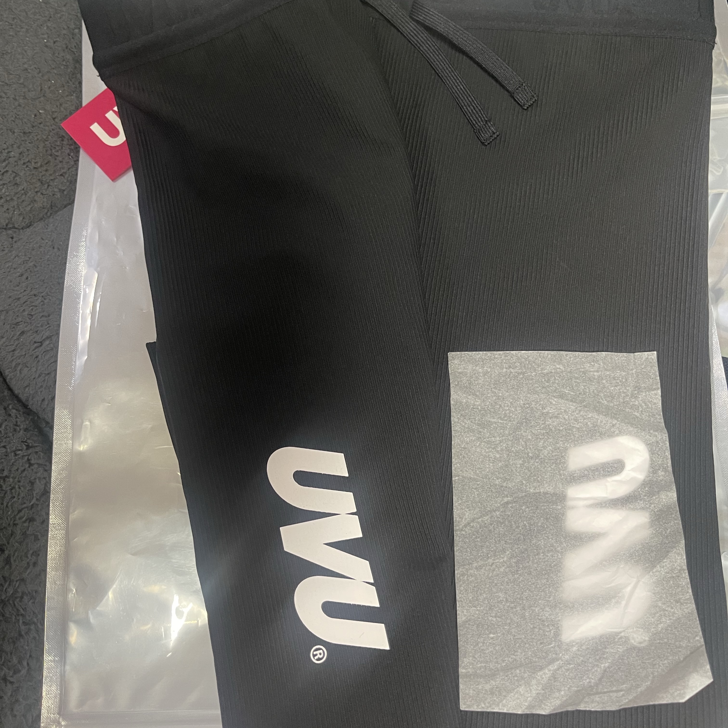 UVU Half Tight 2.0 Black 착용 스타일