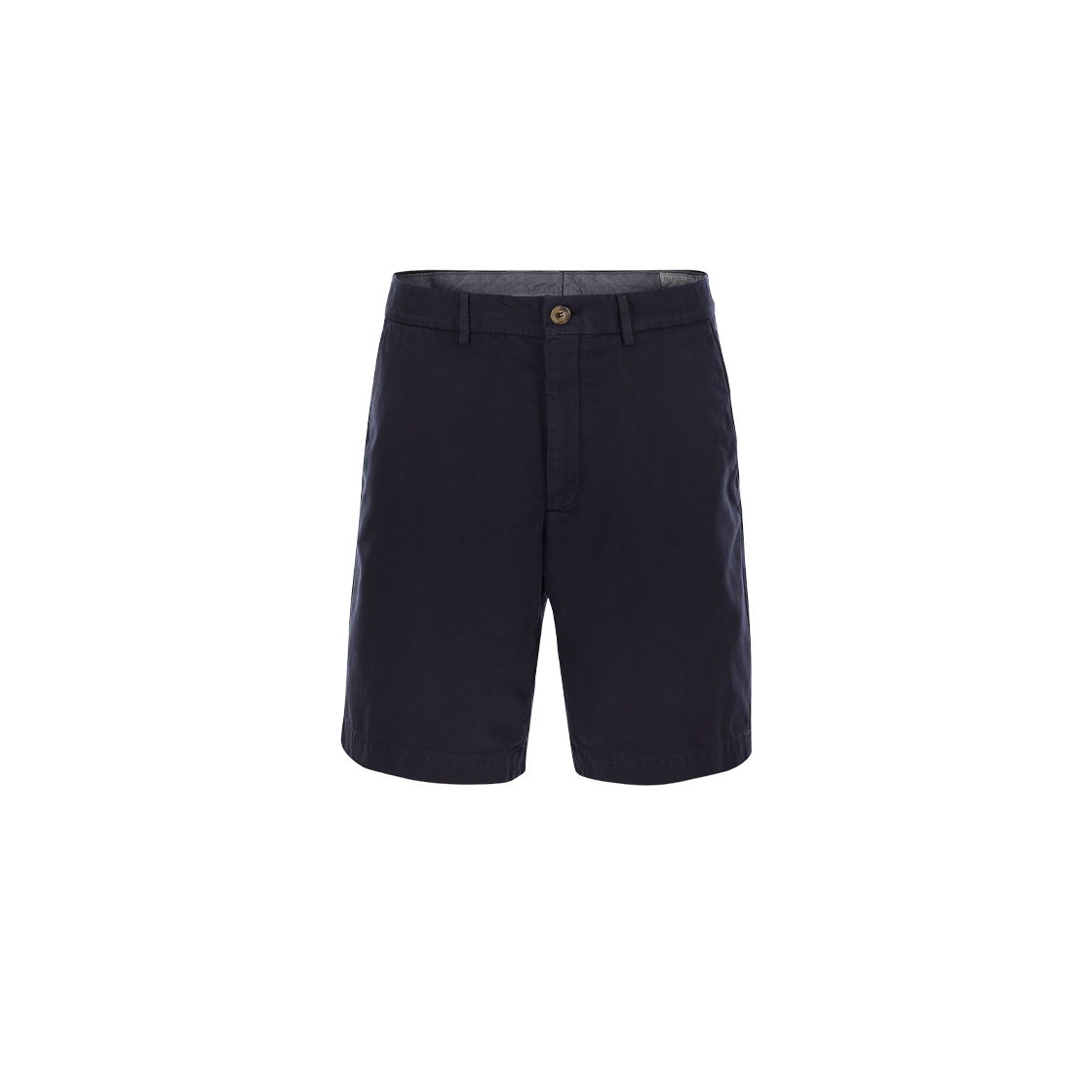 M252DU0010-C2517 Brunello Cucinelli Garment-Dyed Cotton Bermuda Shorts Navy
