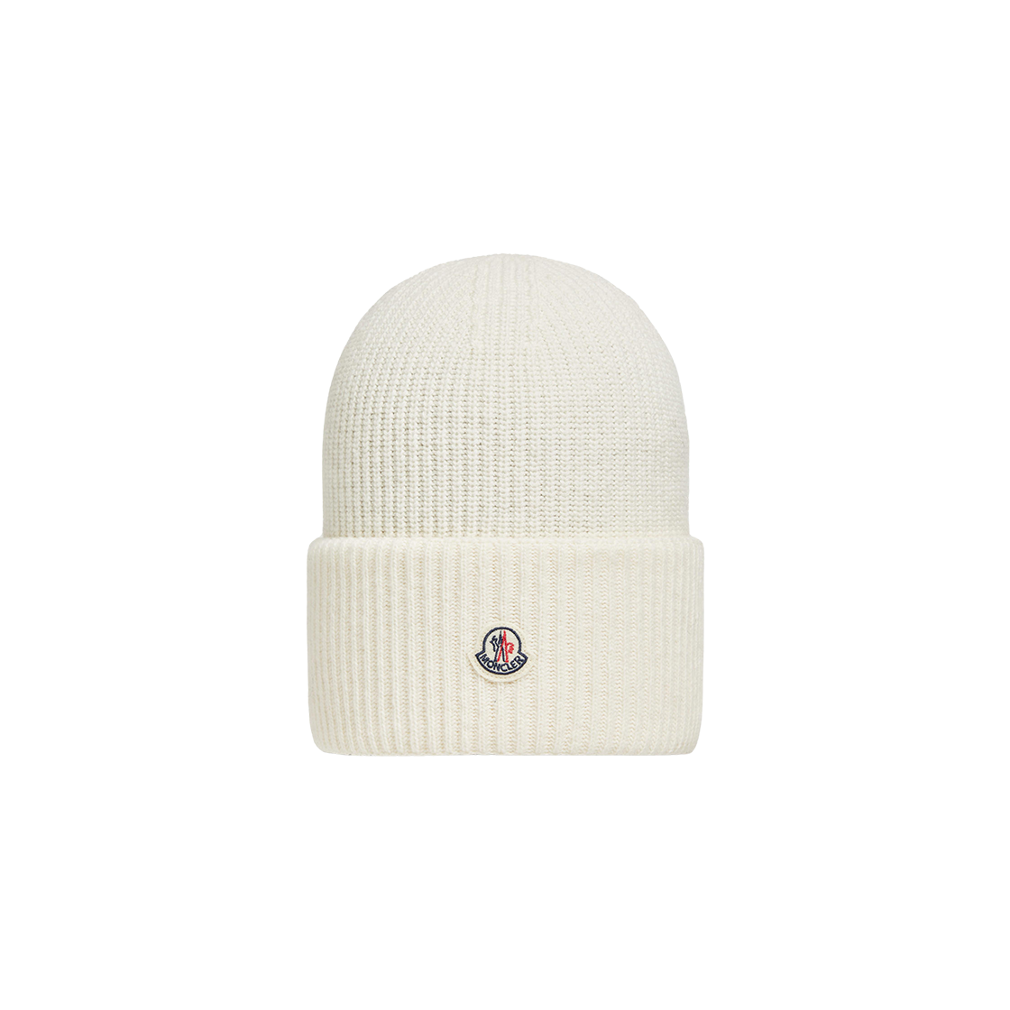 (W) 몽클레르 울 비니 화이트 - 25FW((W) Moncler Wool Beanie White - 25FW) - 1