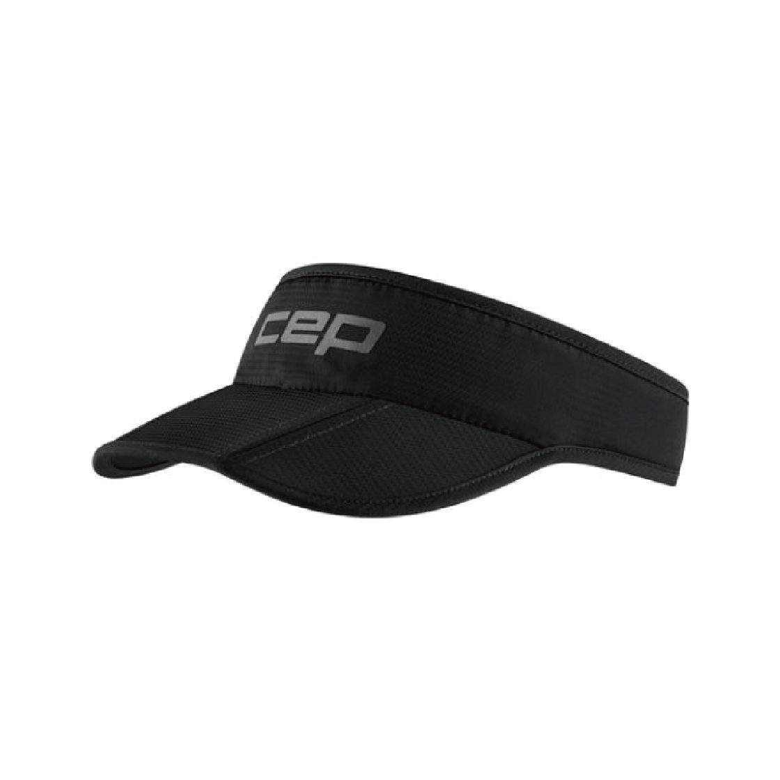 CEP 코어 런 폴더블 바이저 블랙(CEP Core Run Folderble Visor Black Cap)