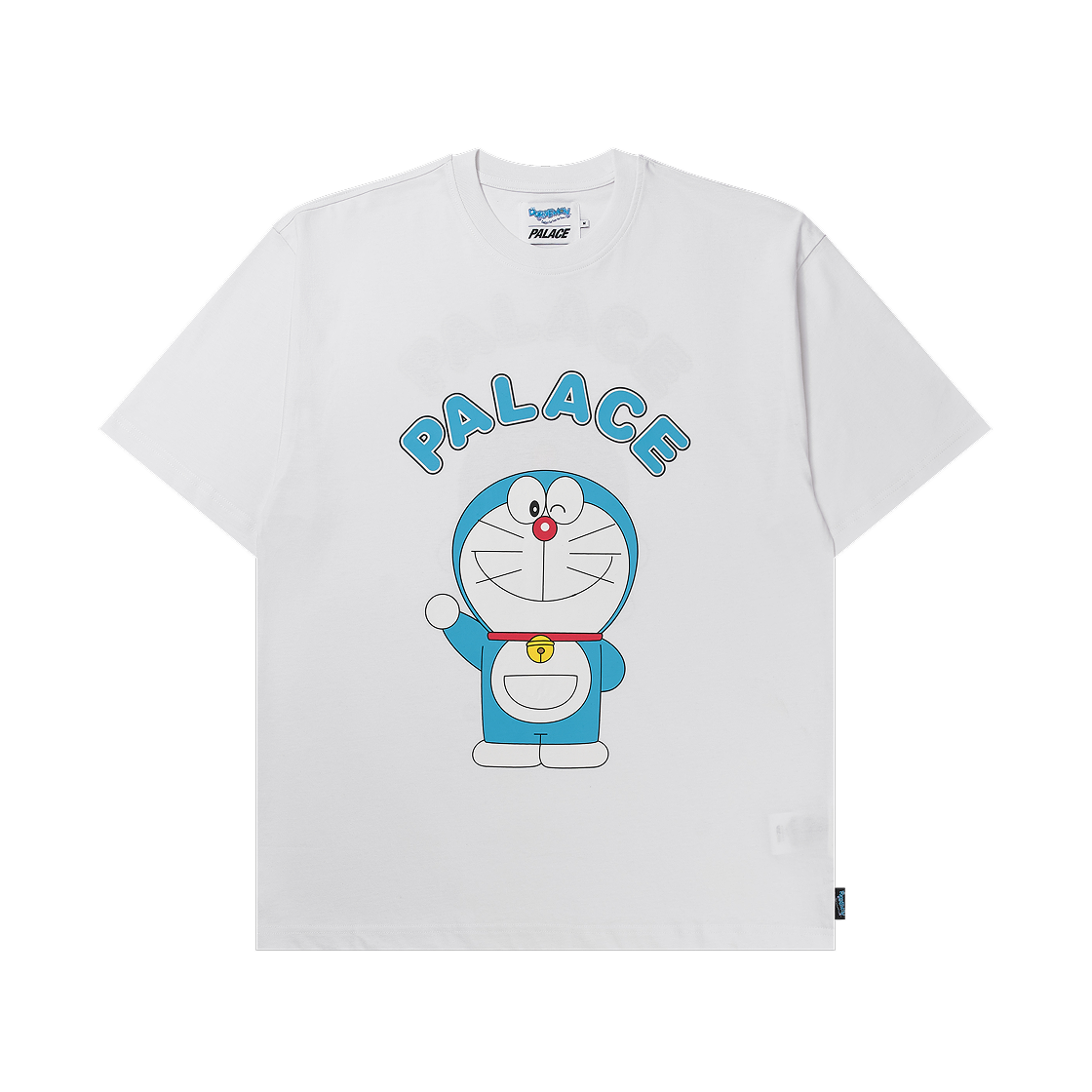 팔라스 x 도라에몽 티셔츠 화이트 - 25FW(Palace x Doraemon T-Shirt White - 25FW)