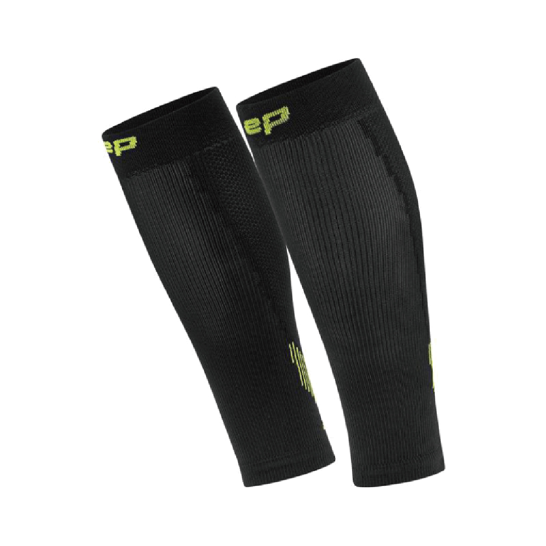 CEP 코어 런 카프슬리브 V5 블랙 라임 여성용(CEP Core Run Calf Sleeve V5 Black Lime Women)
