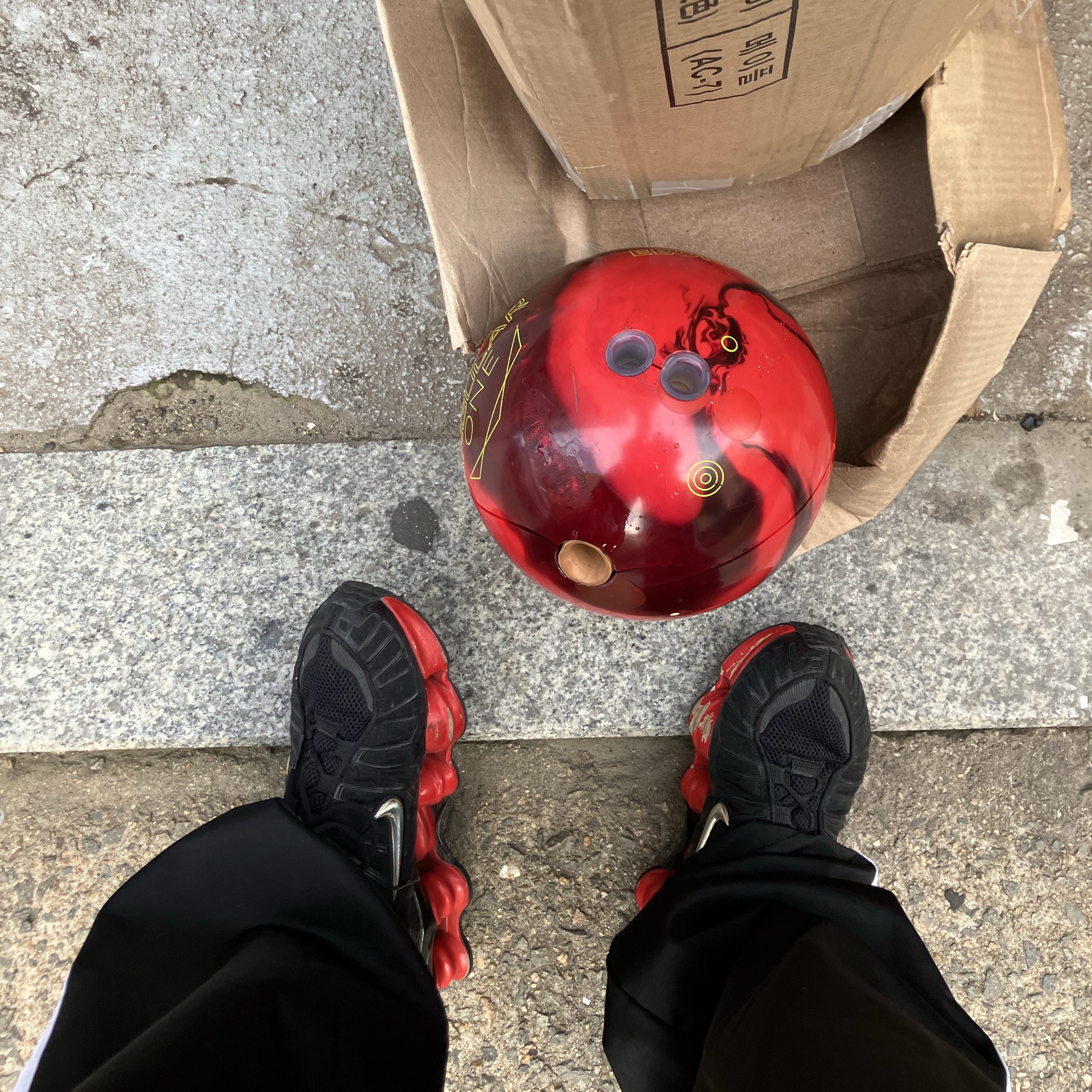 Nike x Skepta Shox TL 착용 스타일