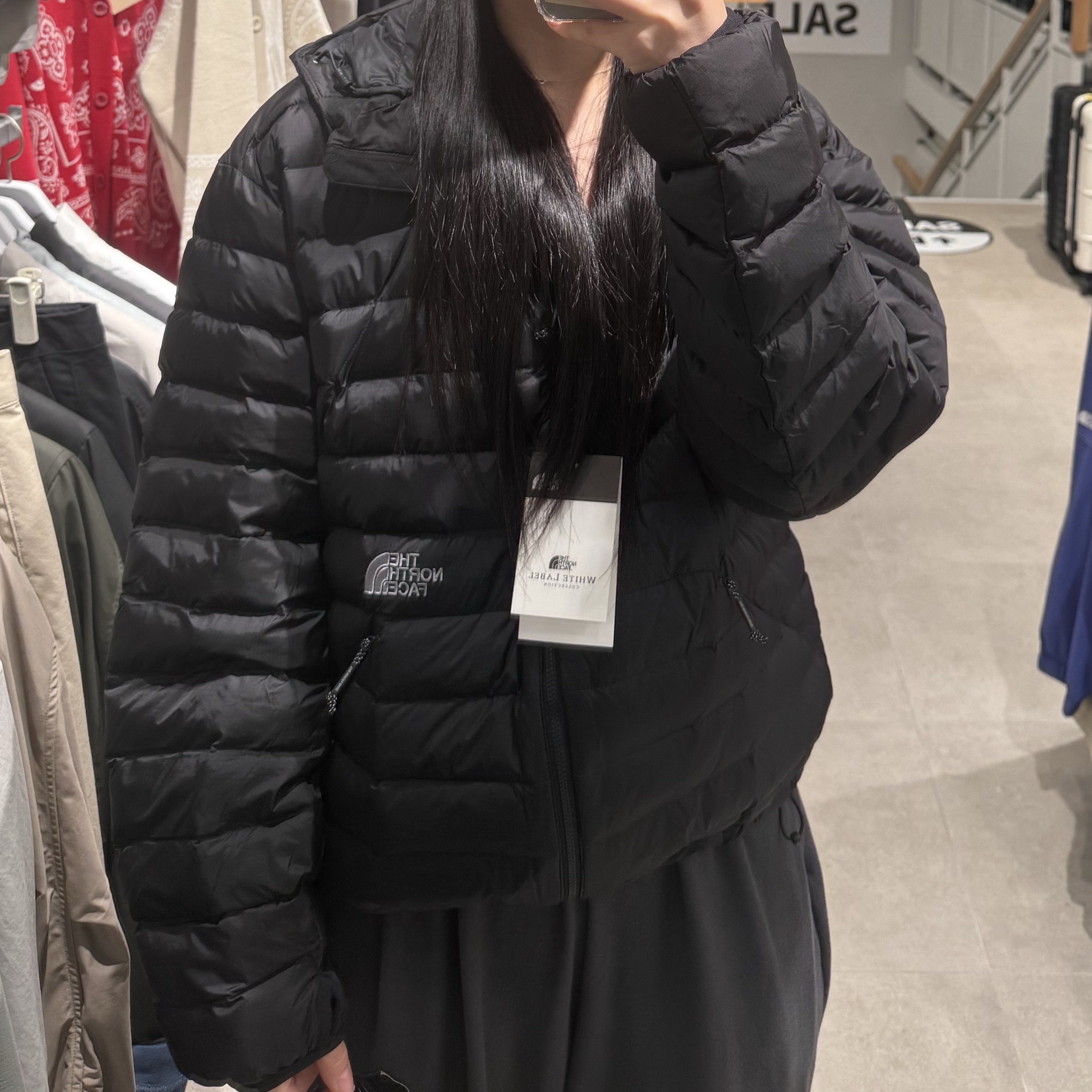 The North Face Ventus On Jacket Black 착용 스타일