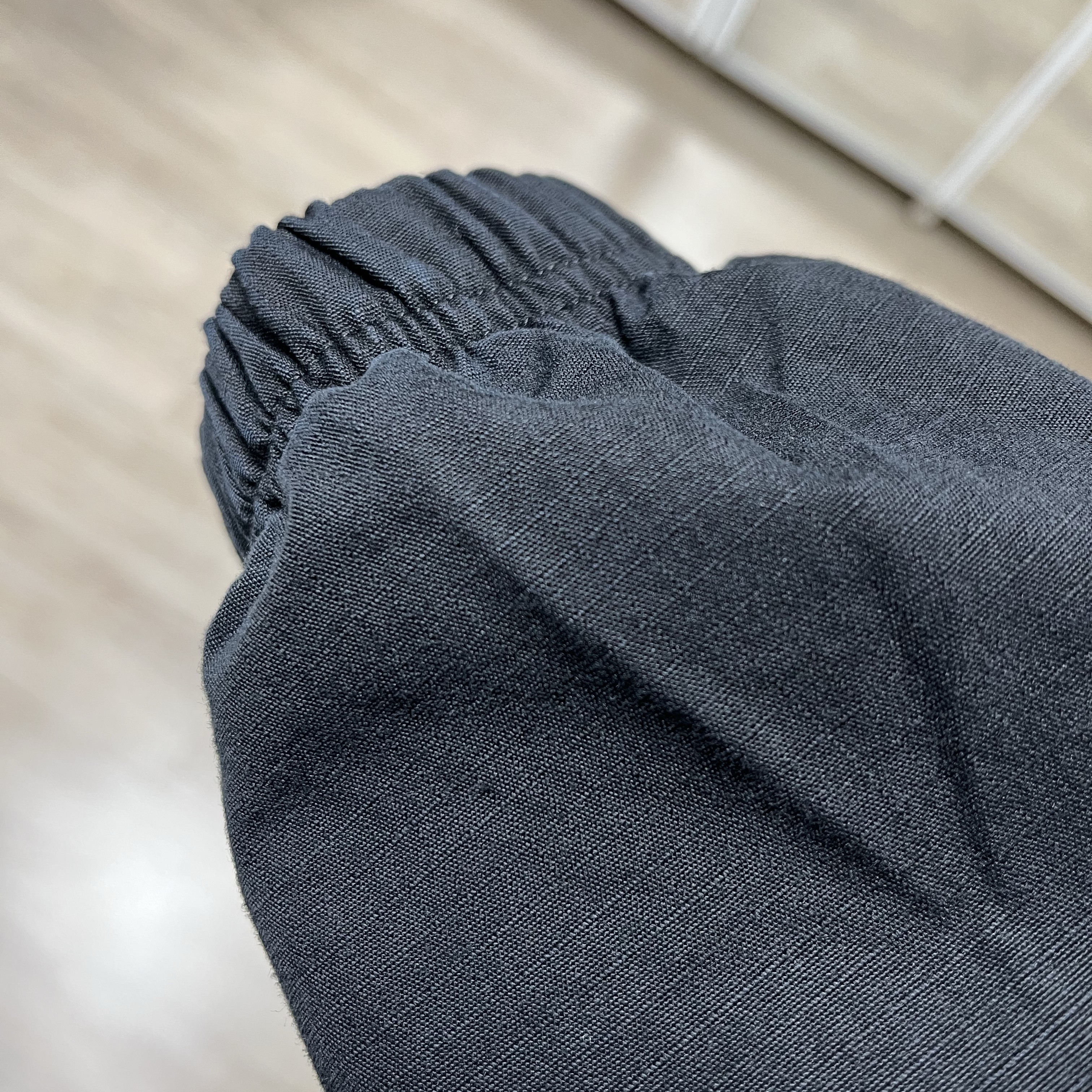 Supreme Spellout Embroidered Ripstop Track Jacket Black - 25FW 착용 스타일 - 3