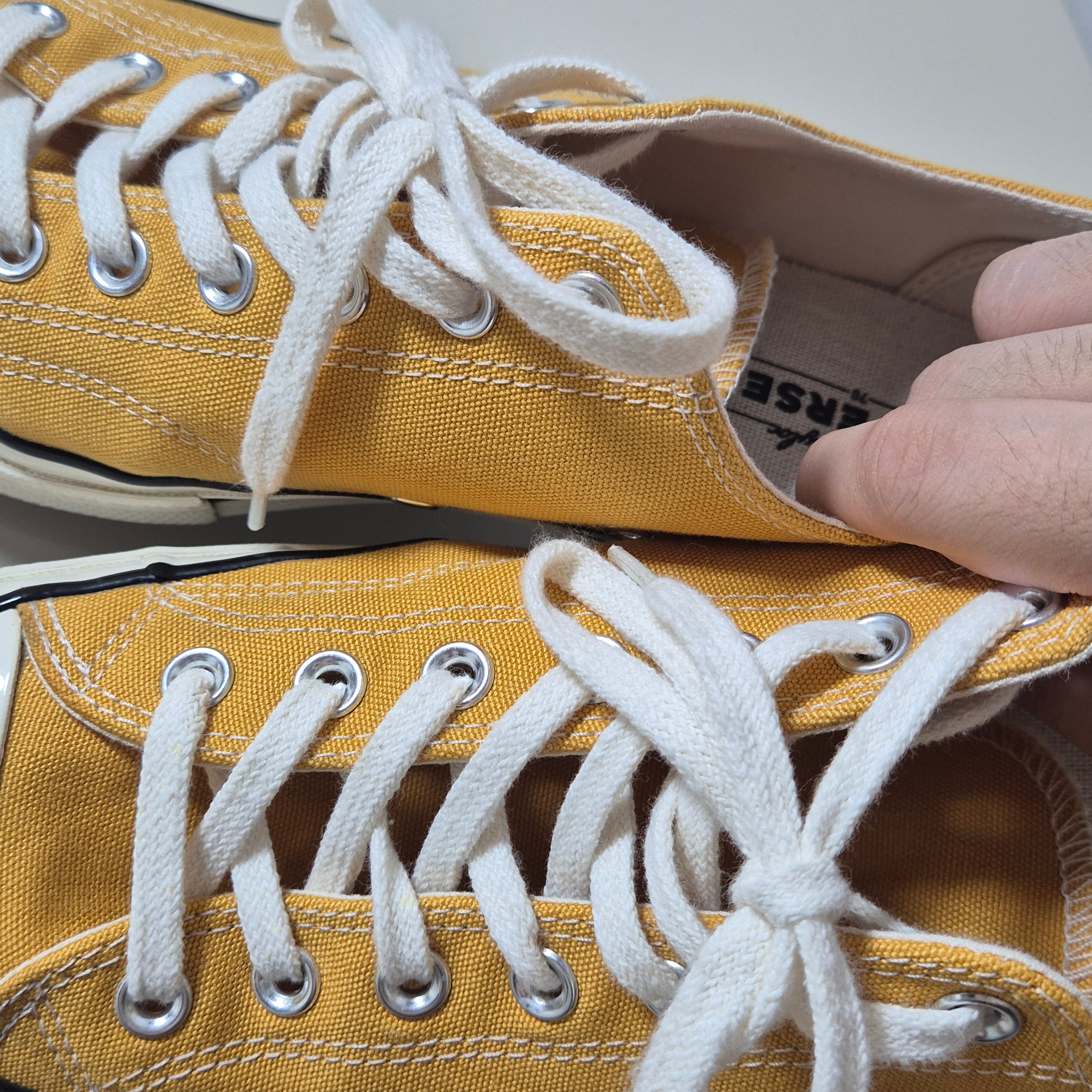 Converse Chuck 70 Ox Vintage Canvas Sunflower 착용 스타일