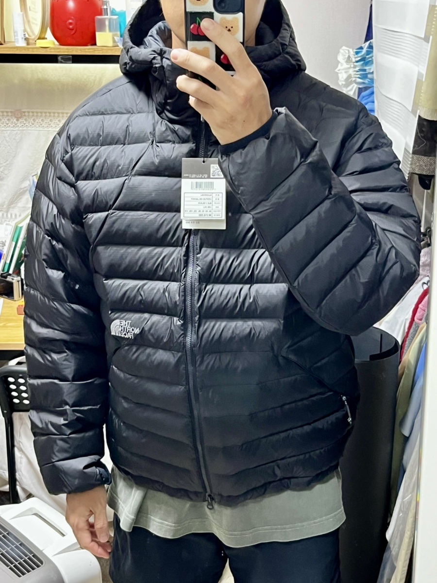 The North Face Ventus On Jacket Black 착용 스타일 - 2
