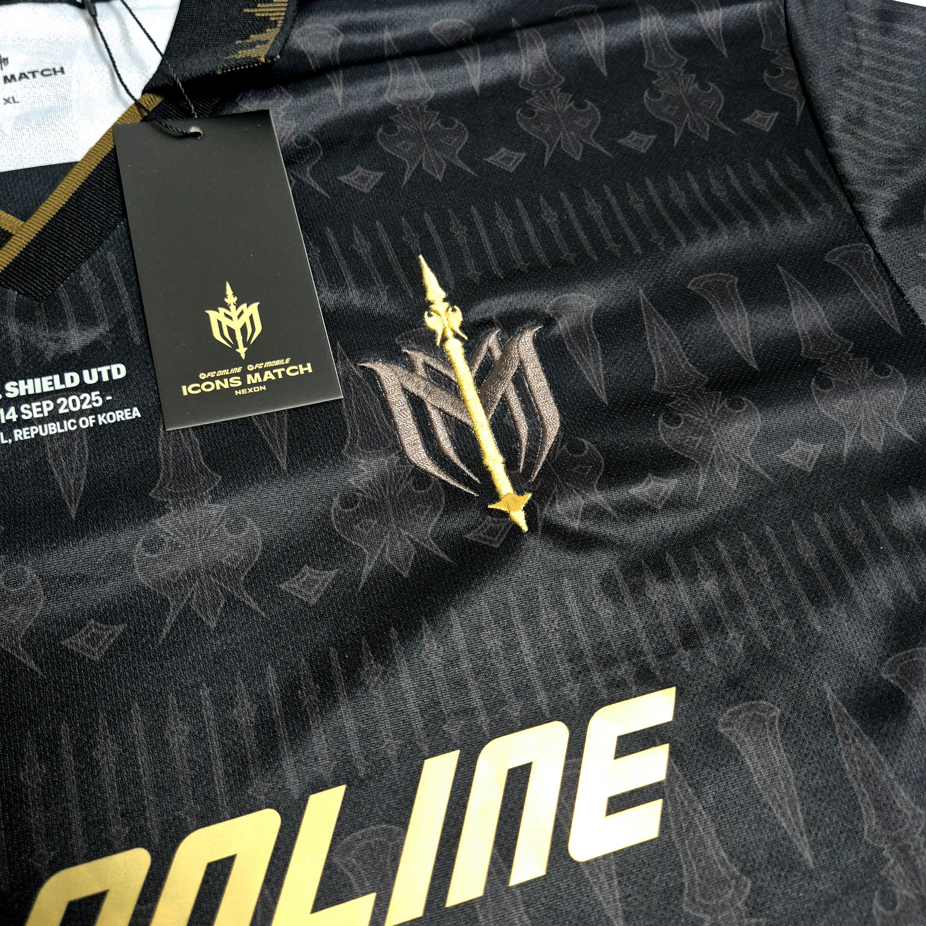 [PRE-ORDER] FC SPEAR Jersey Black XL (Marking) 착용 스타일 - 5