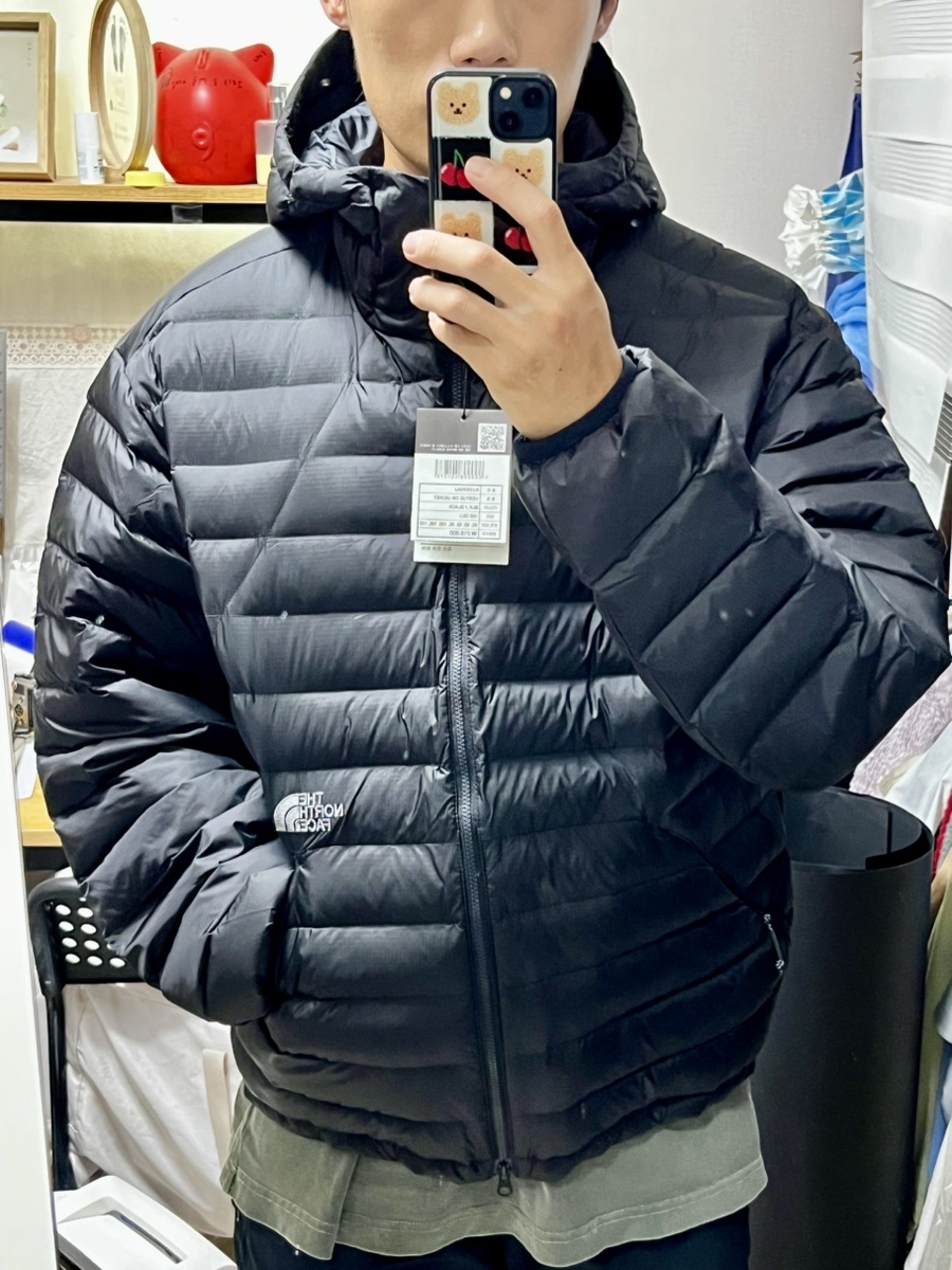 The North Face Ventus On Jacket Black 착용 스타일 - 1