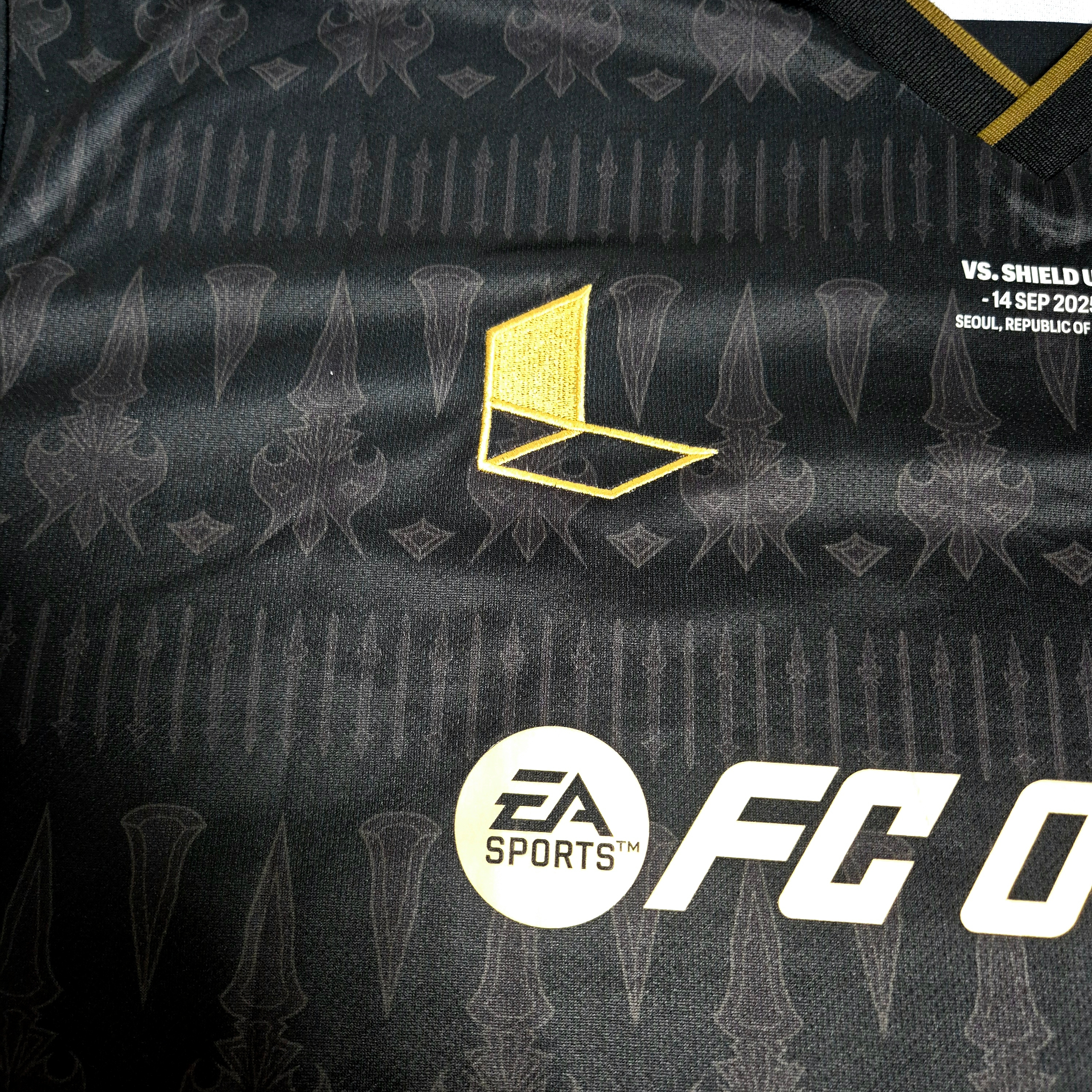 [PRE-ORDER] FC SPEAR Jersey Black XL (Marking) 착용 스타일 - 6