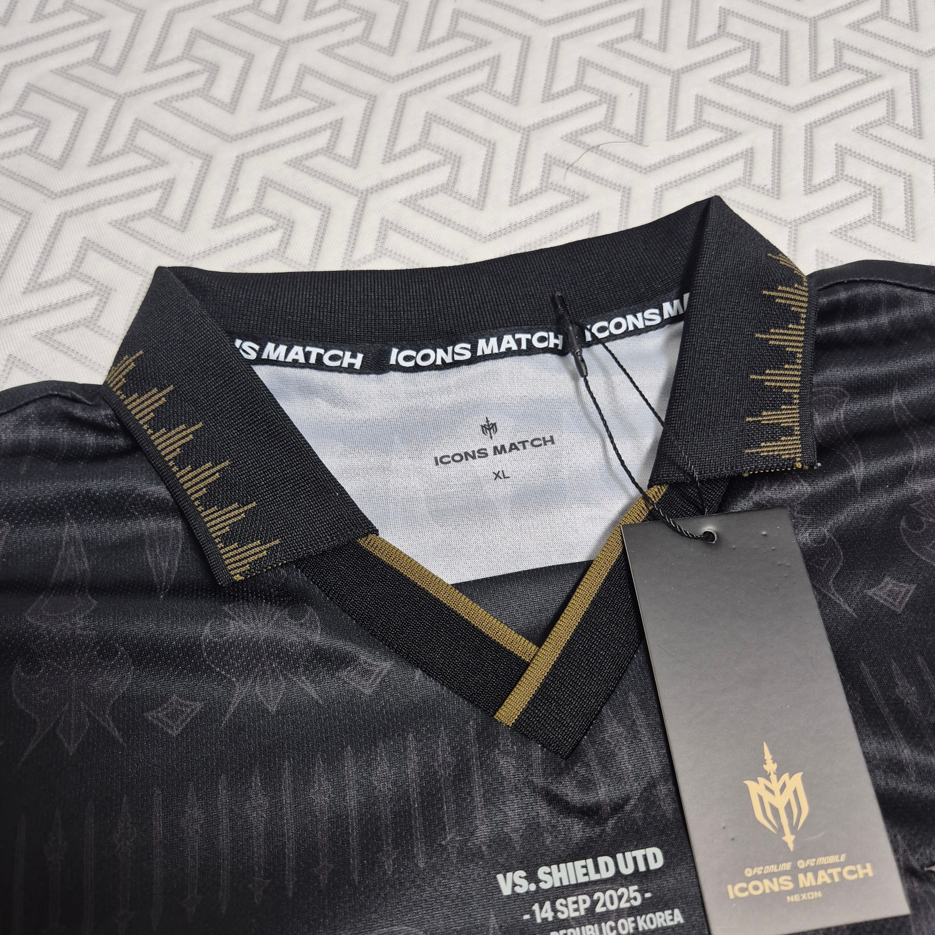 [PRE-ORDER] FC SPEAR Jersey Black XL (Marking) 착용 스타일 - 4