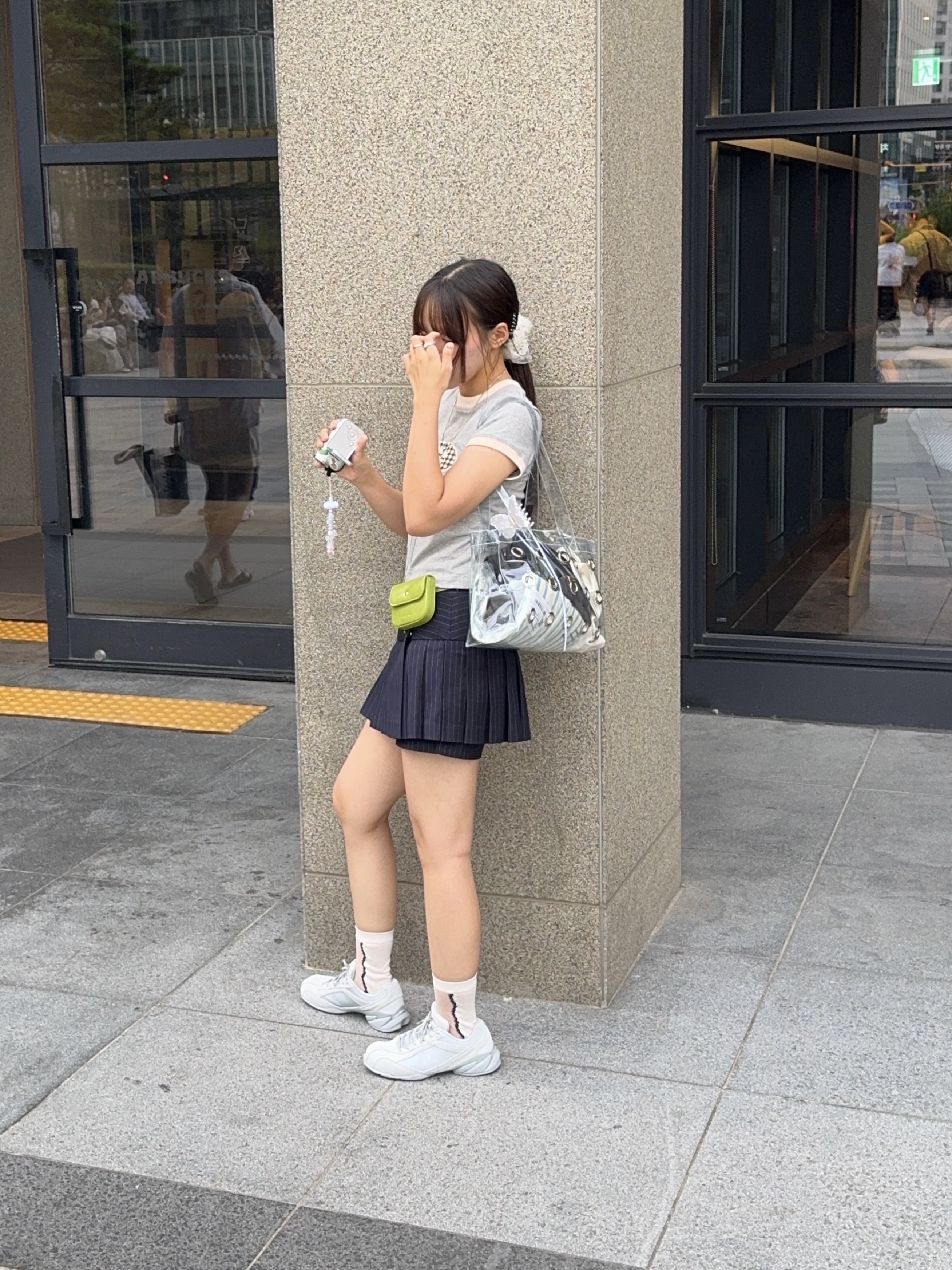 Fila x R&R Ritmo Grey 착용 스타일 - 1