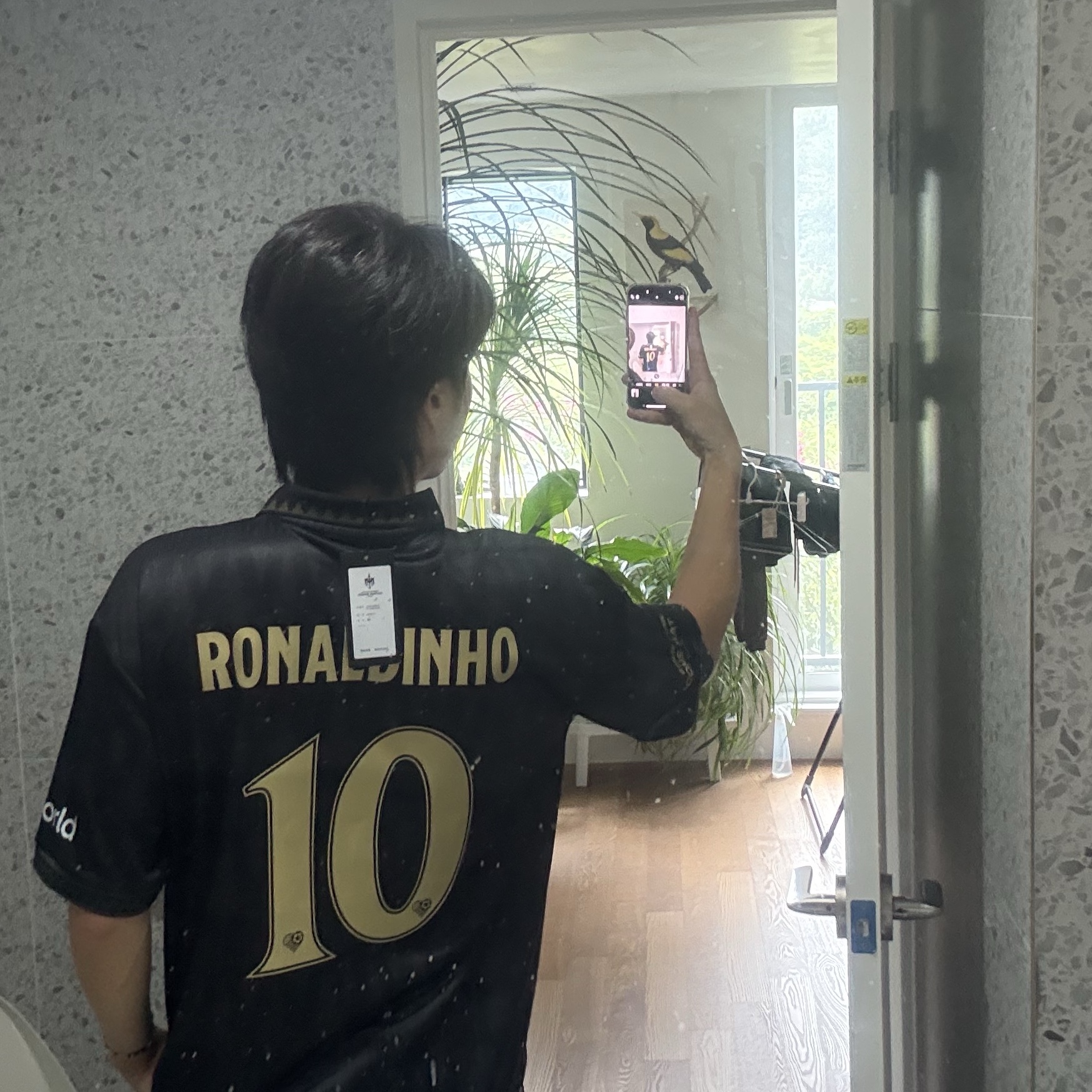 [PRE-ORDER] FC SPEAR Jersey Black L (Marking) 착용 스타일