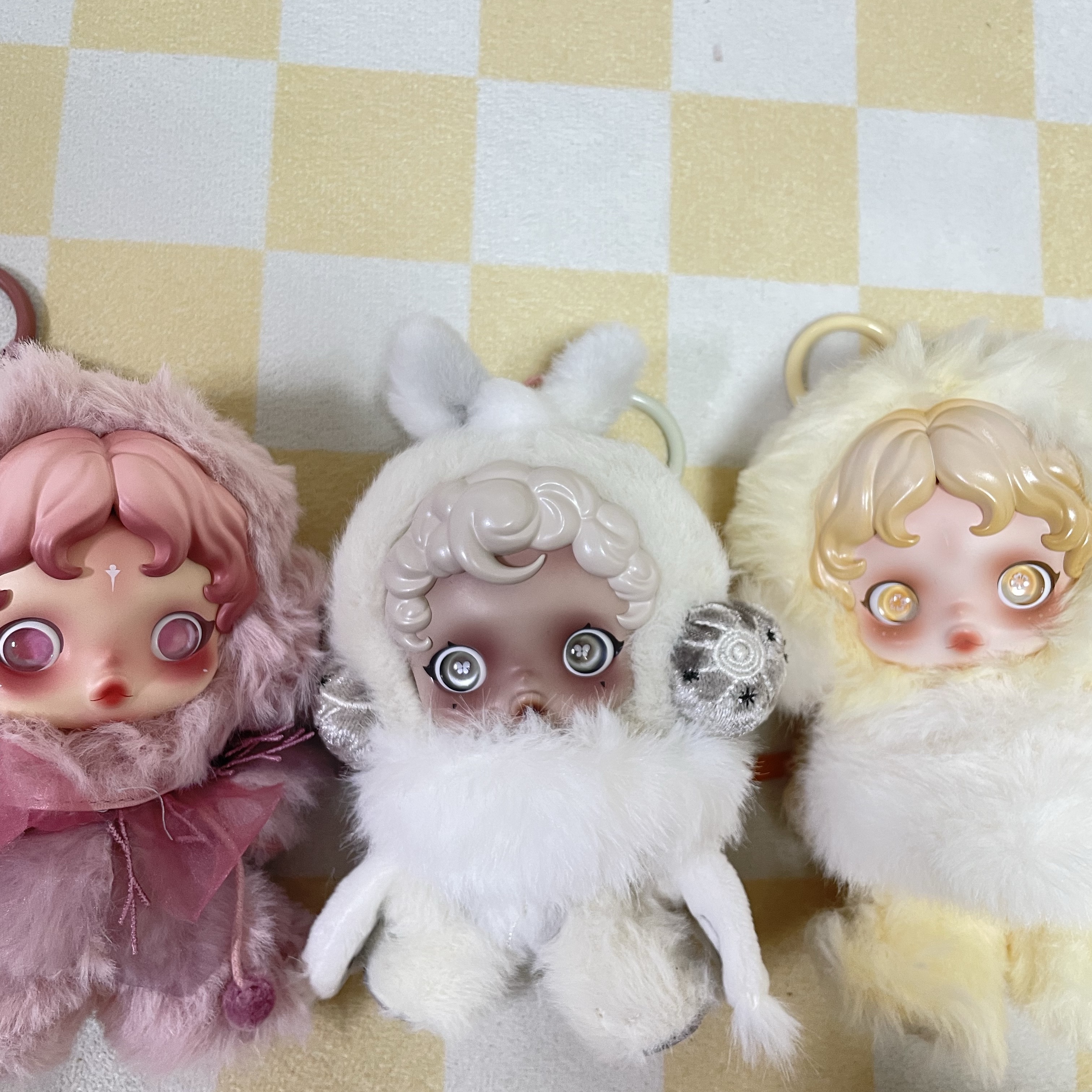 Pop Mart Skullpanda L’Impressionnisme Series Plush Doll (9 Blind Boxes) 착용 스타일 - 2