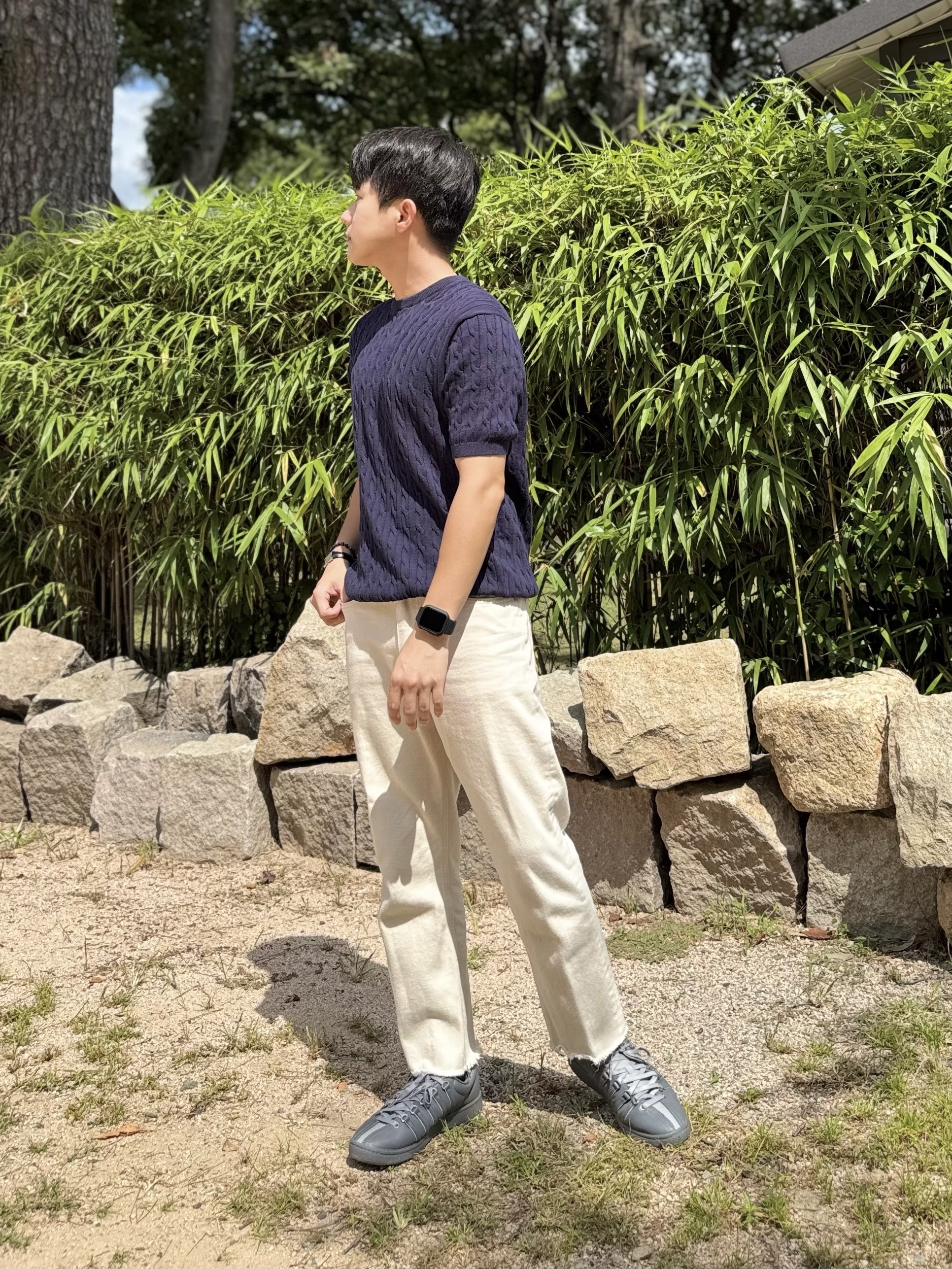 K-SWISS KSRC CLASSIC 66 NXT 착용 스타일 - 1