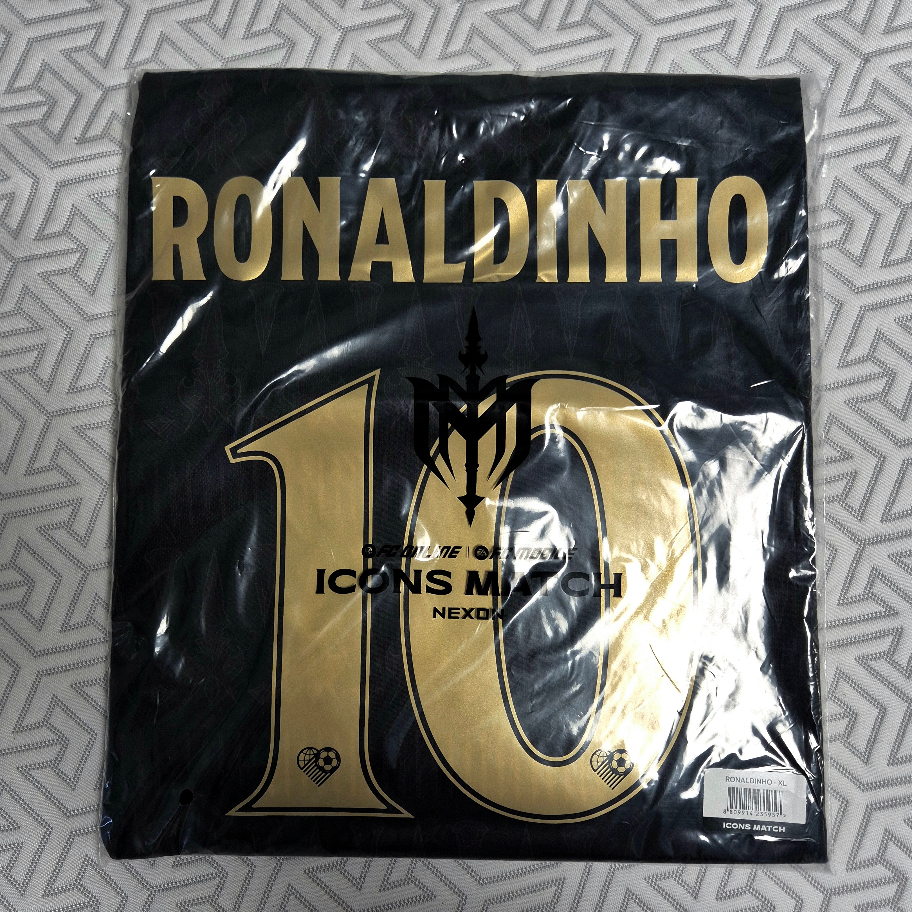 [PRE-ORDER] FC SPEAR Jersey Black XL (Marking) 착용 스타일 - 2