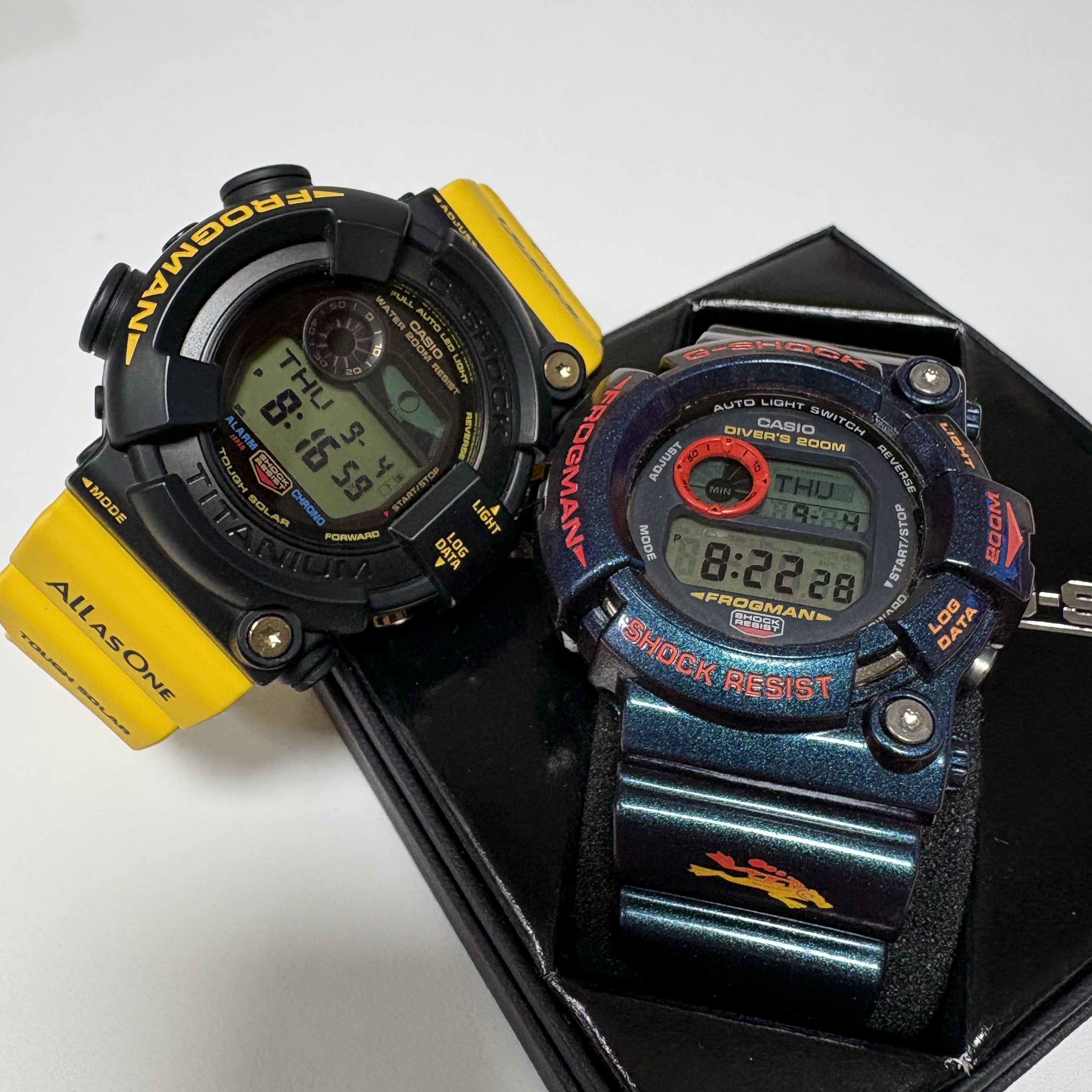 Casio G-Shock x I.C.E.R.C Frogman GW-8200K-9 착용 스타일