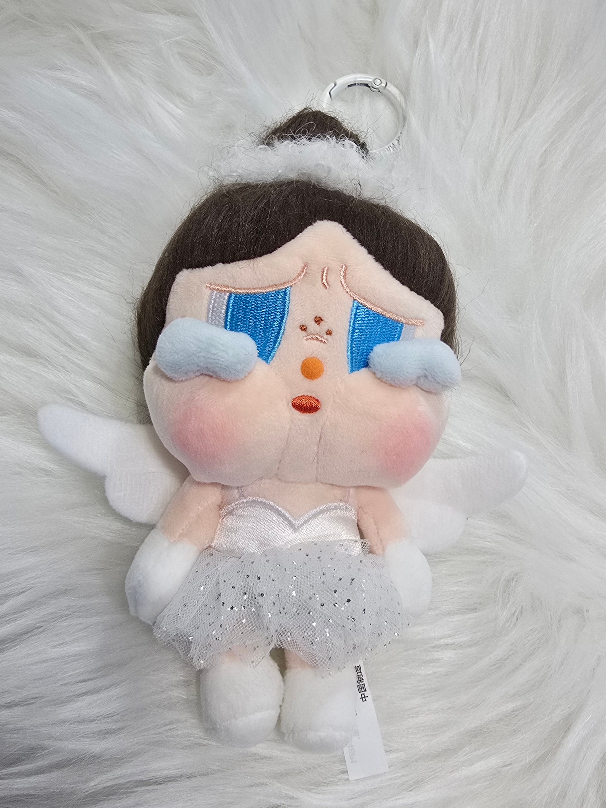 Pop Mart Crybaby Shiny Shiny Series Plush Pedant Blister Pack 착용 스타일 - 1