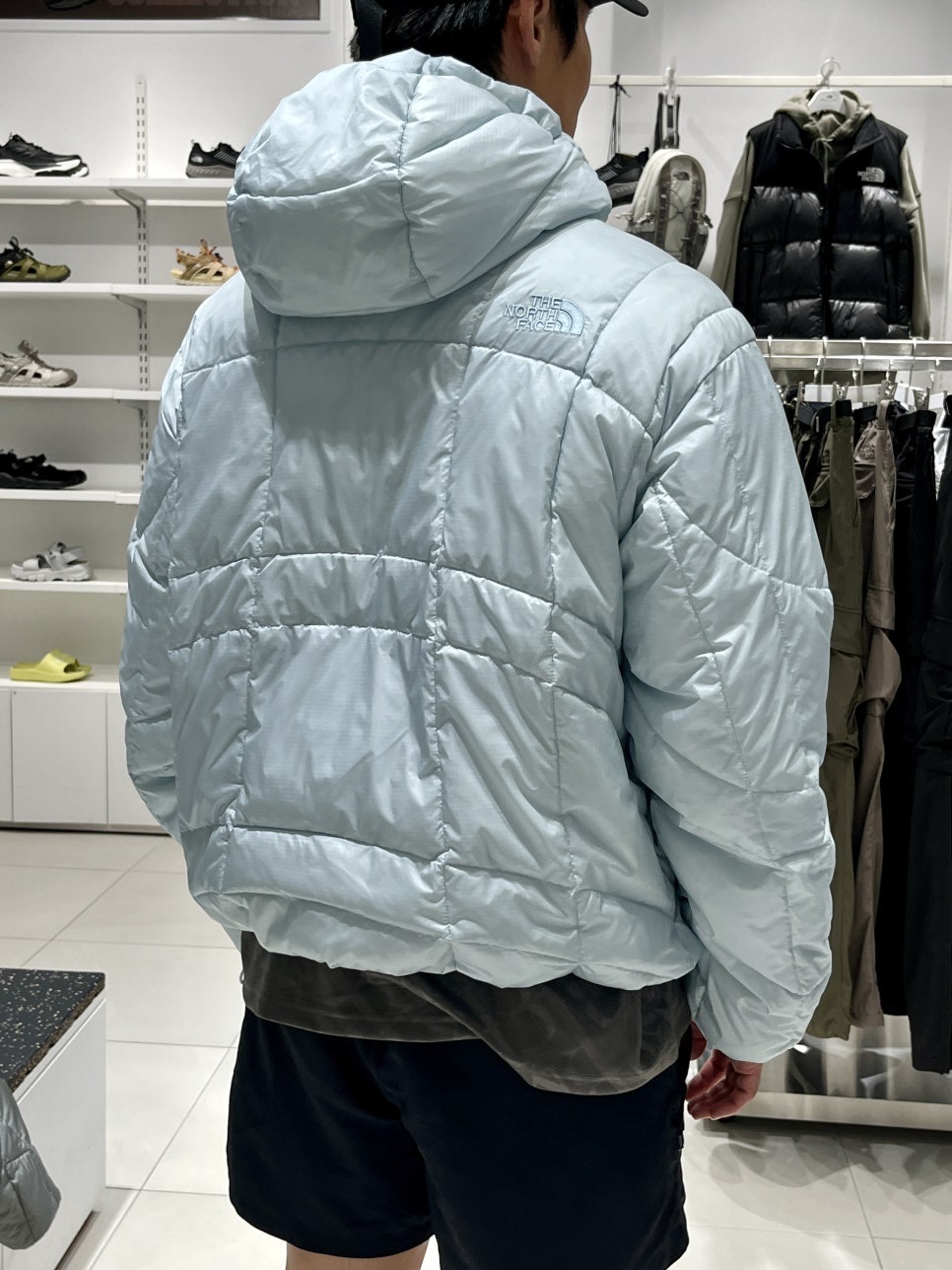 The North Face White Label Wave LT On Ball Jacket Black, The North Face Wave LT On Jacket Black -25FW 착용 스타일 - 2