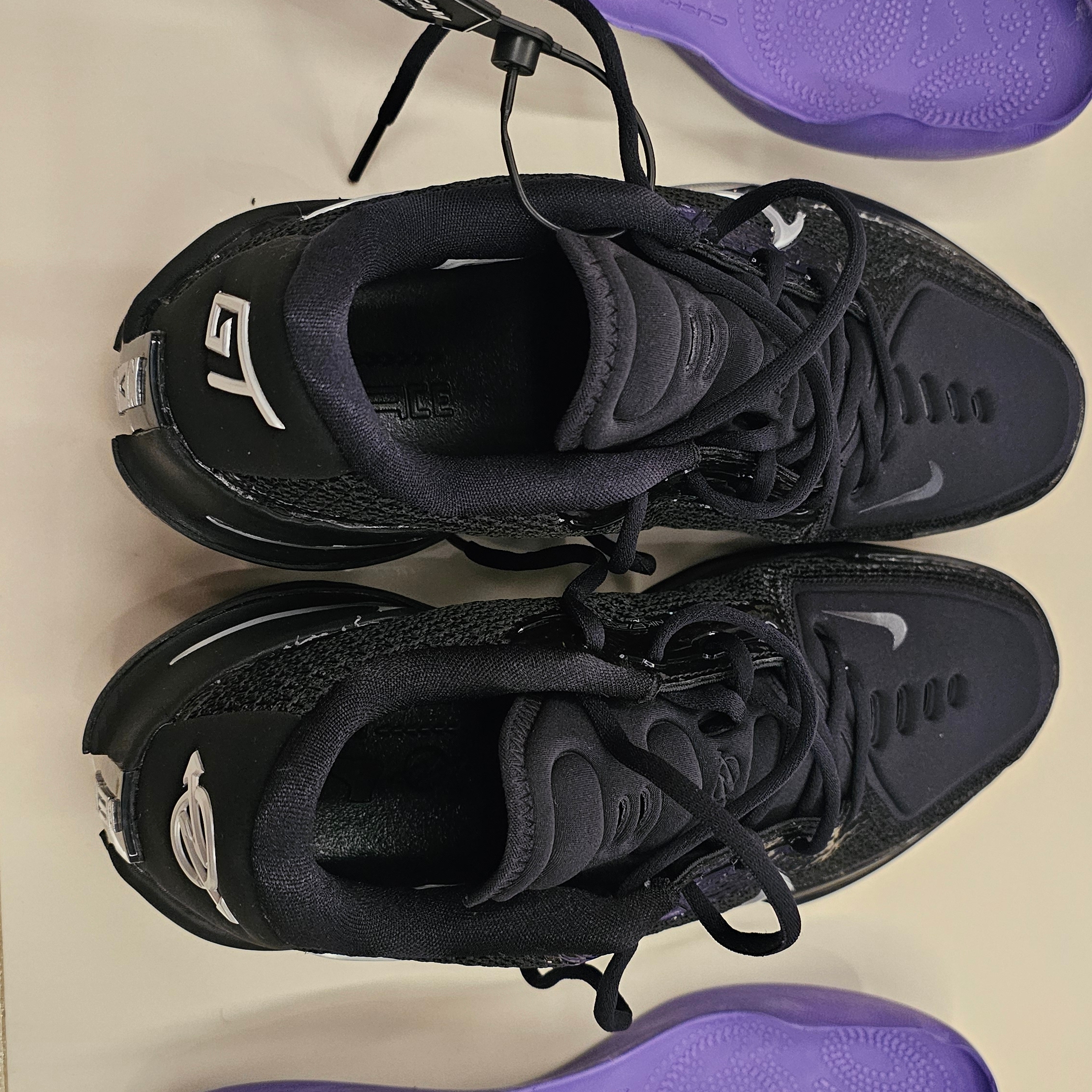 Nike Air Zoom GT Cut Black Chrome 착용 스타일 - 6