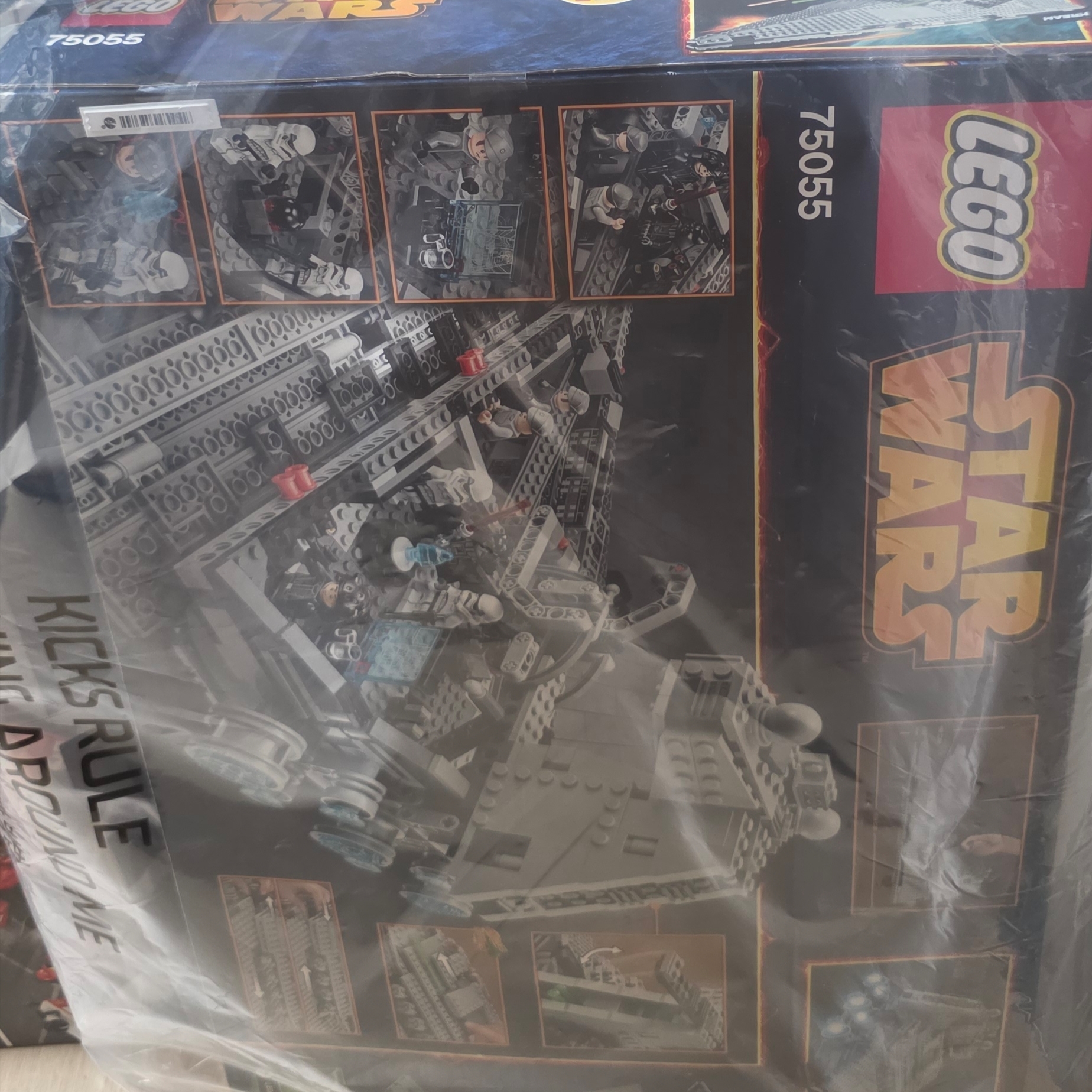 Lego Star Wars Imperial Star Destroyer 착용 스타일