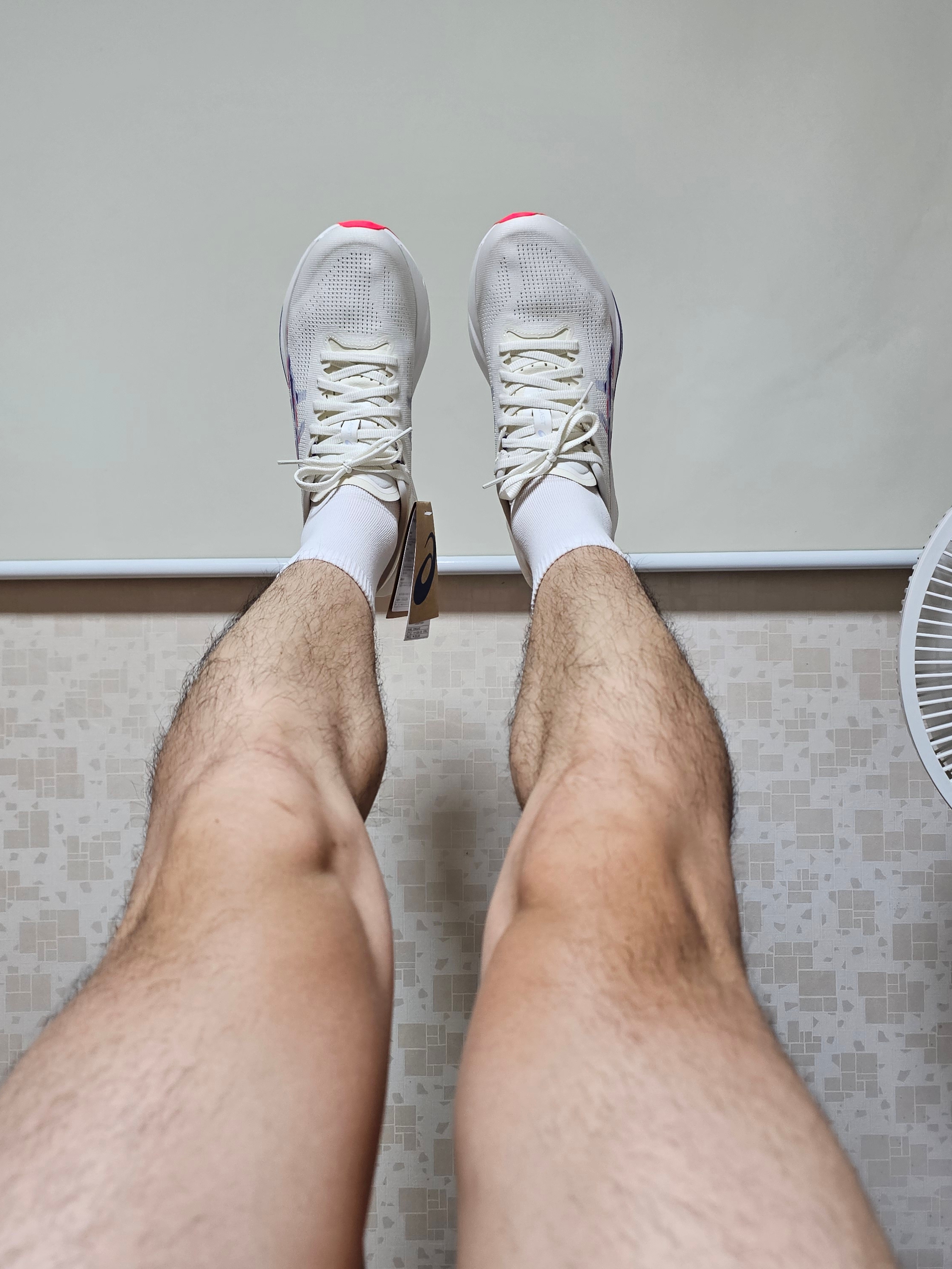 Asics Sonicblast Cream Blue Fade 착용 스타일 - 1