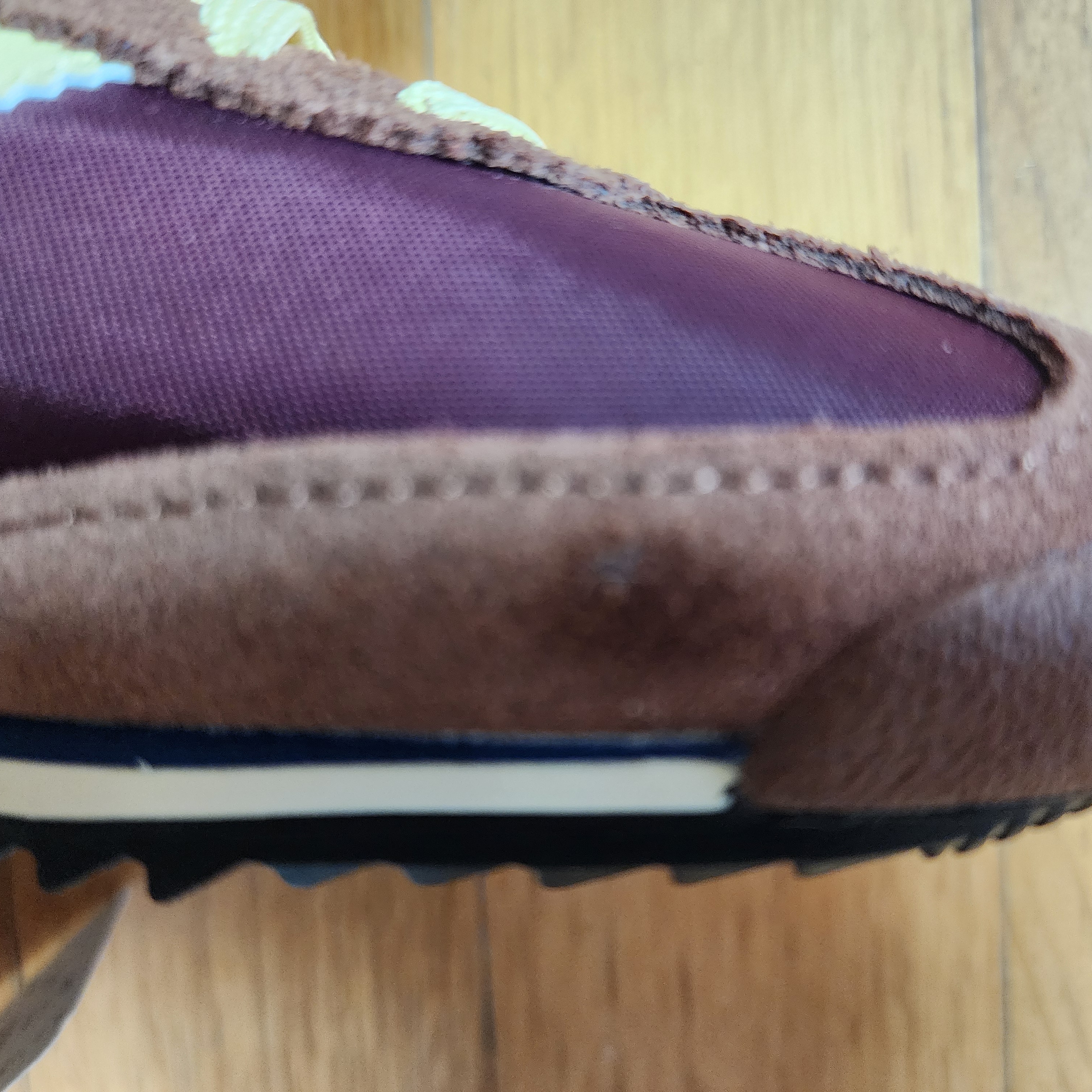 (W) Adidas SL 72 OG Maroon Almost Yellow 착용 스타일