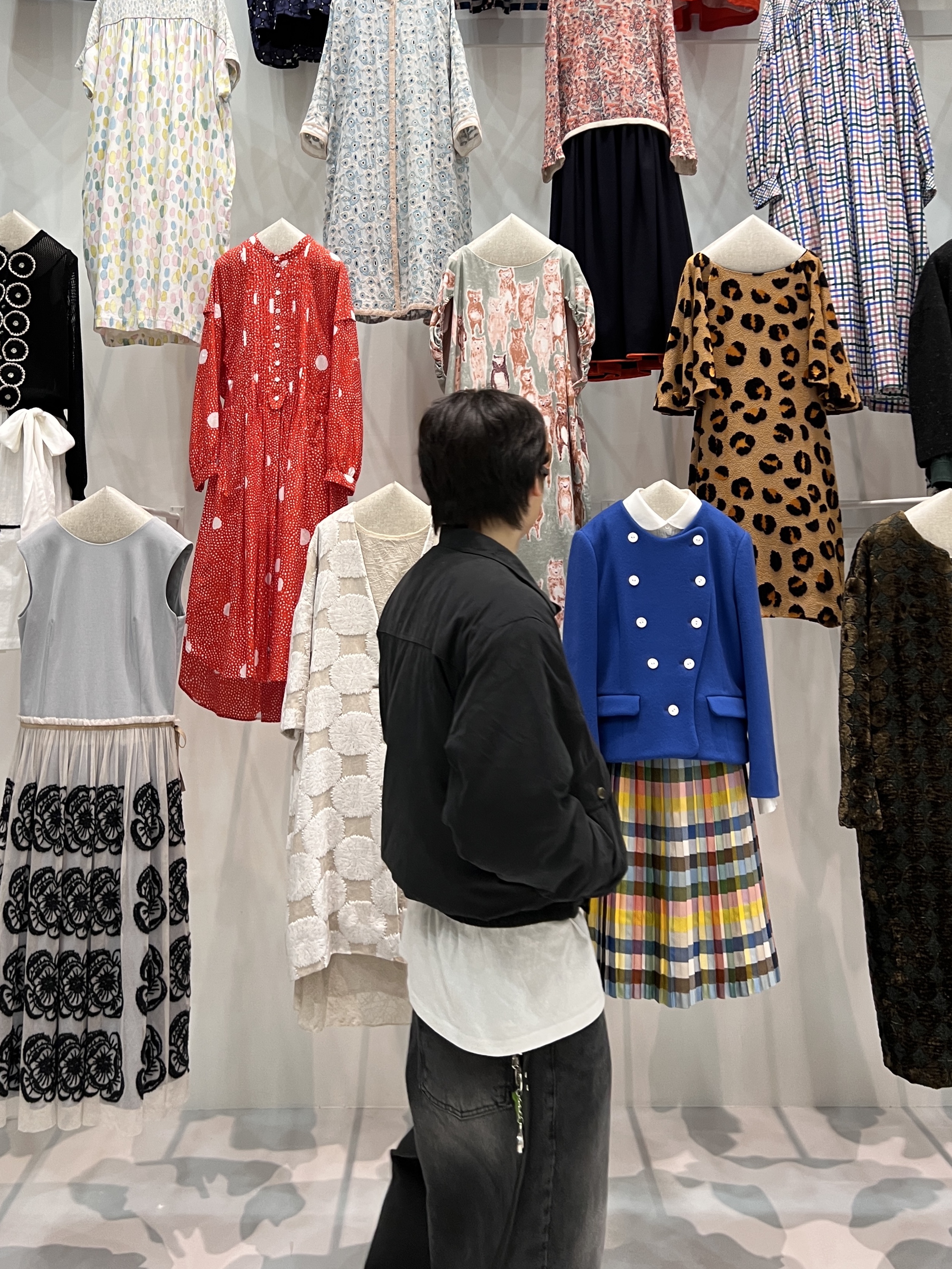Stussy x Cactus Plant Flea Market International T-Shirt White 착용 스타일 - 1
